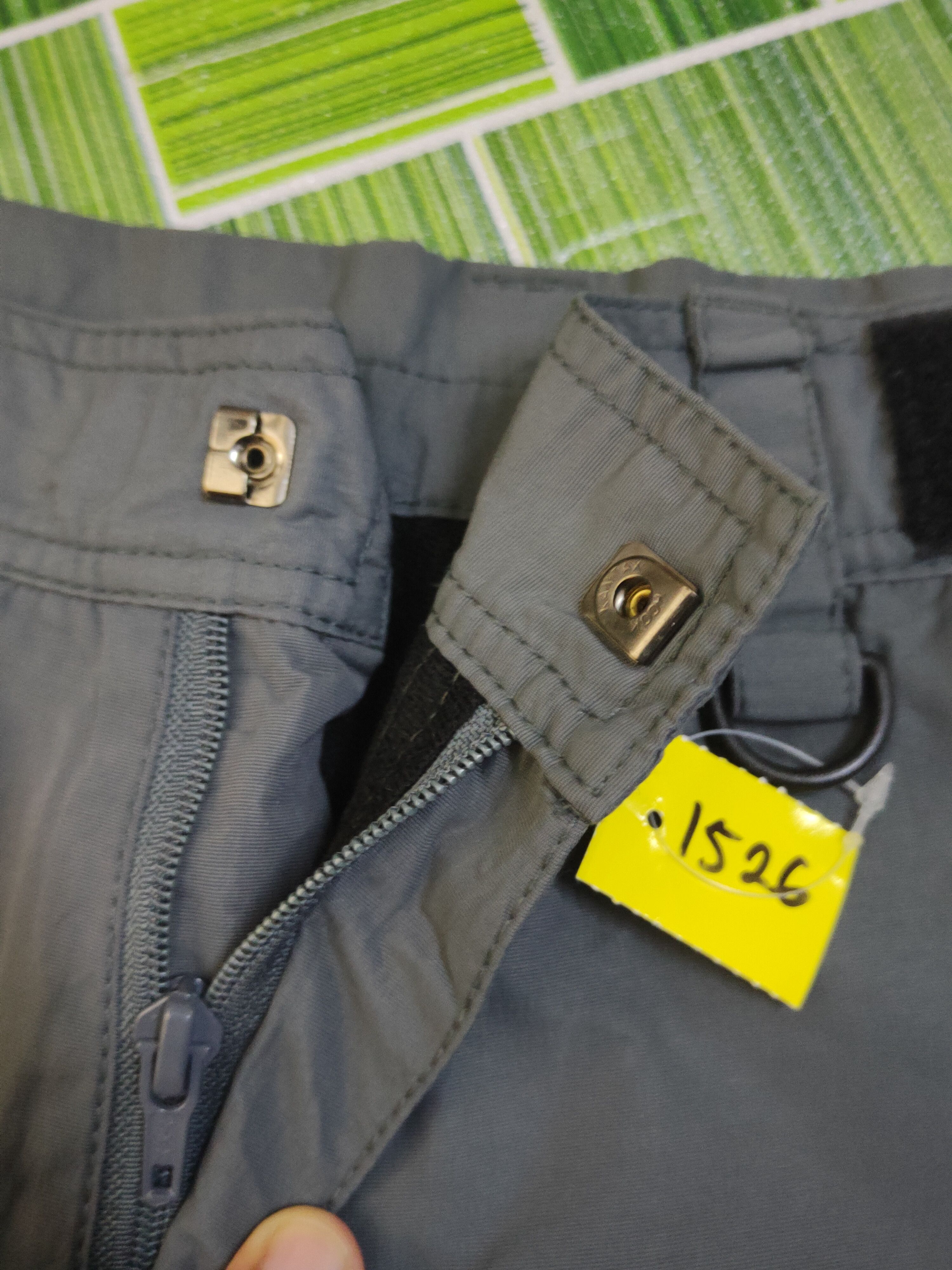 Japanese Brand DL Naked Dark Gray Multipocket Tactical Cargo Pants #1526 Size US 32 / EU 48 - 16 Thumbnail