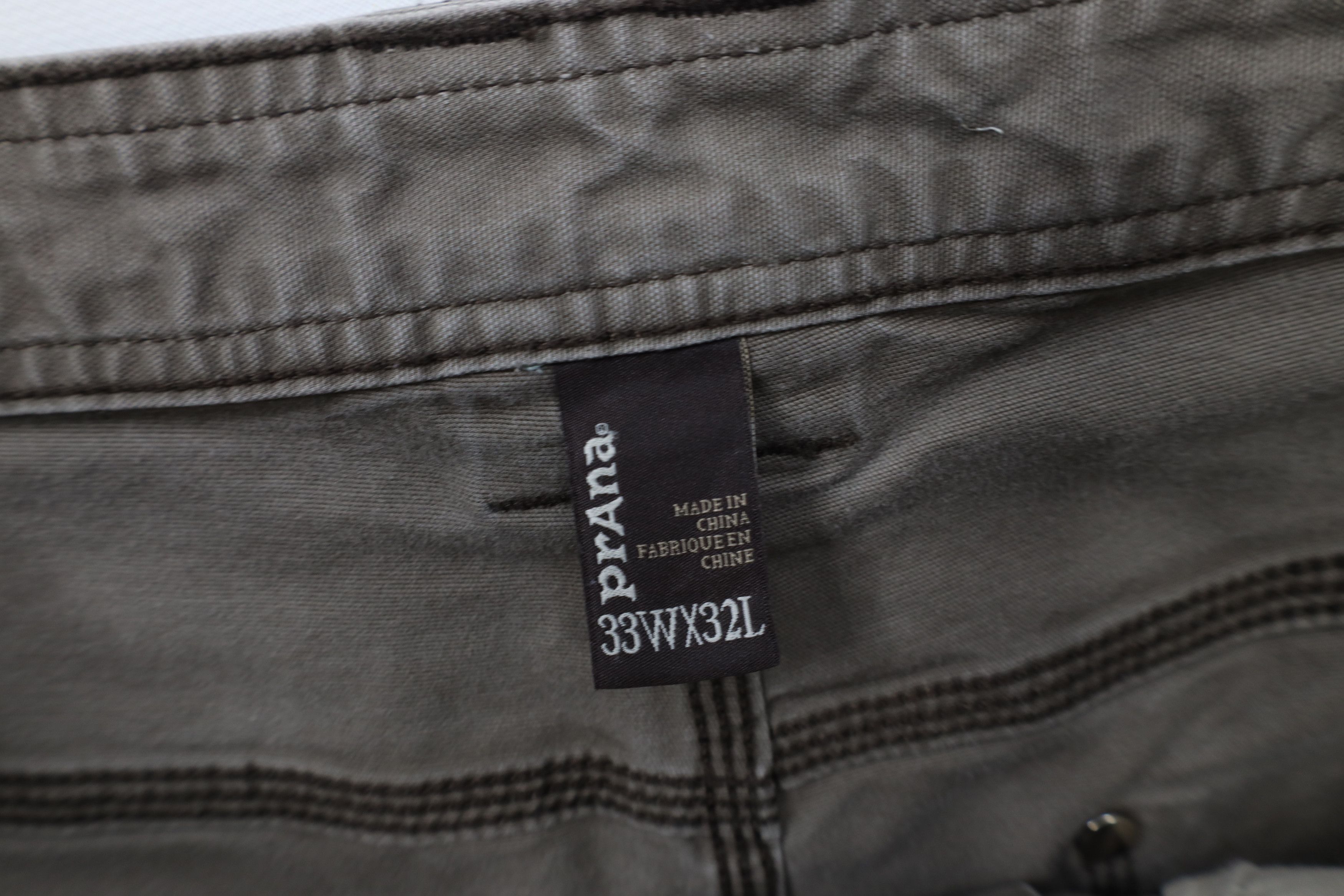 Prana × Vintage prAna Breathe Outdoor Hiking Trail Bronson Pants Brown Size US 33 - 8 Thumbnail