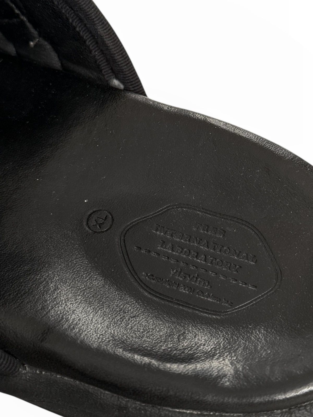 Visvim SzXL RARE Black Christo Sandals Size US 12 / EU 45 - 4 Thumbnail
