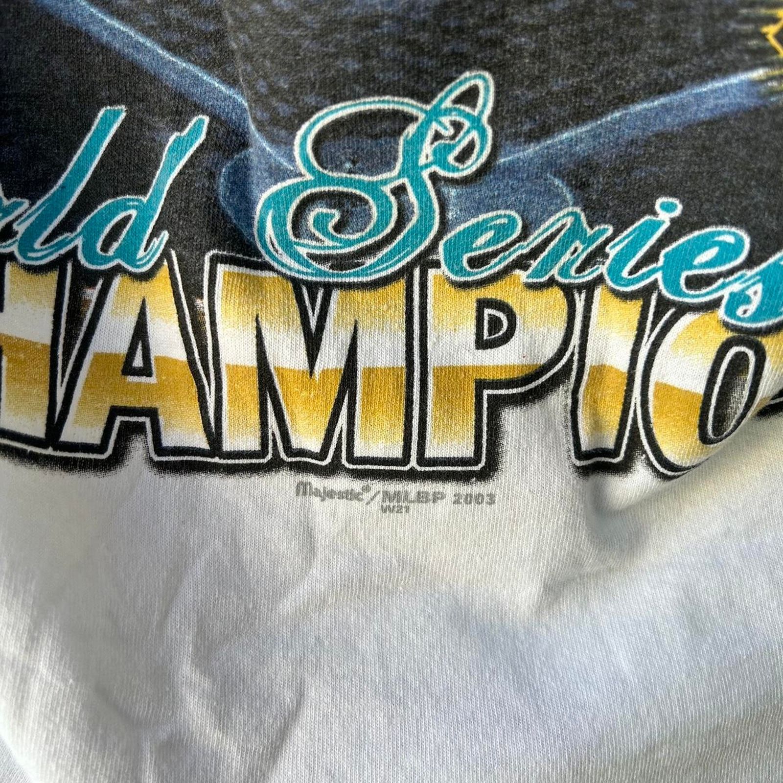 MLB 03 florida marlins world series Size US L / EU 52-54 / 3 - 3 Thumbnail