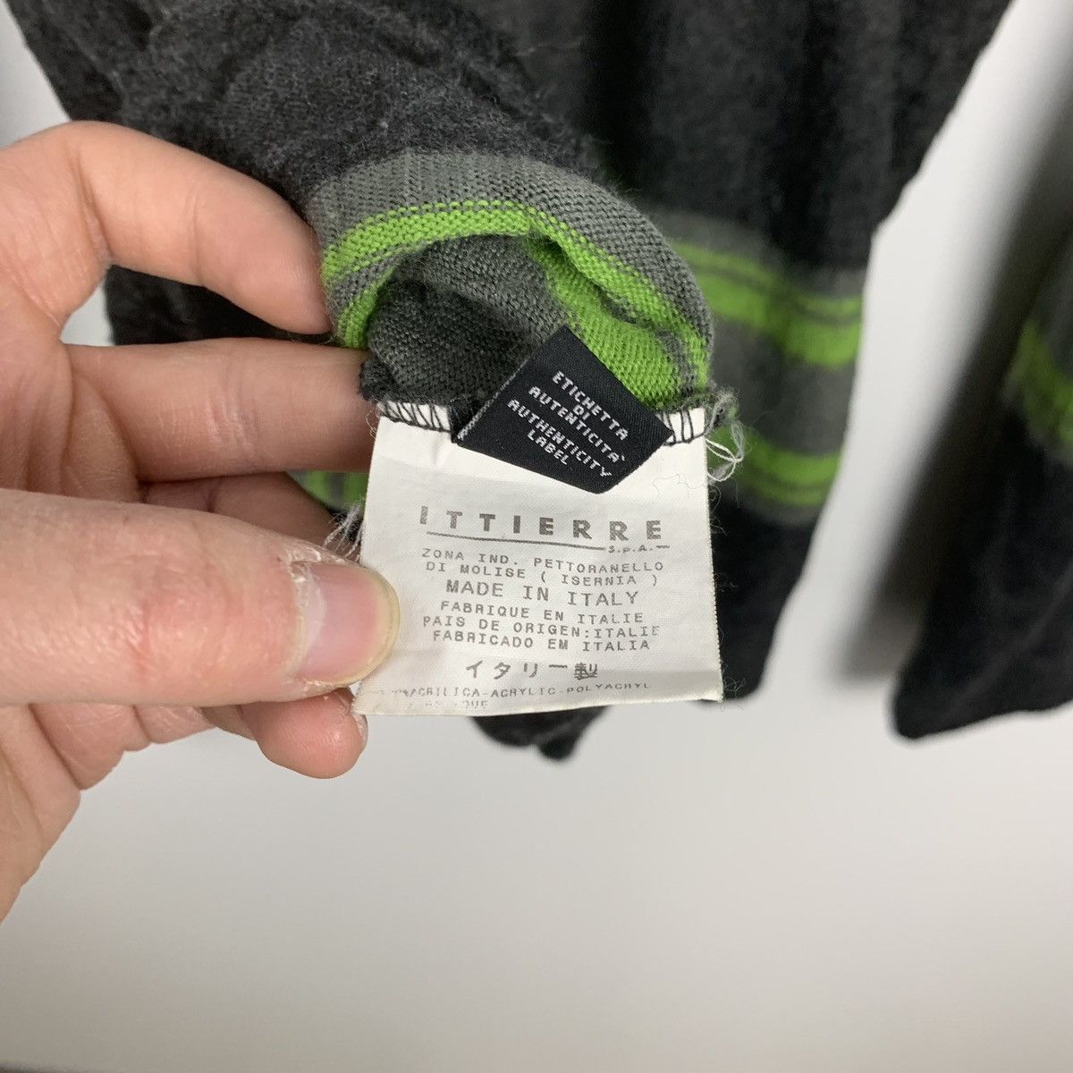 Versace Jeans Couture Versace Designer Striped Sweater Size XXL Italian Luxury Top Size XXL / US 16-18 / IT 52-54 - 18 Thumbnail