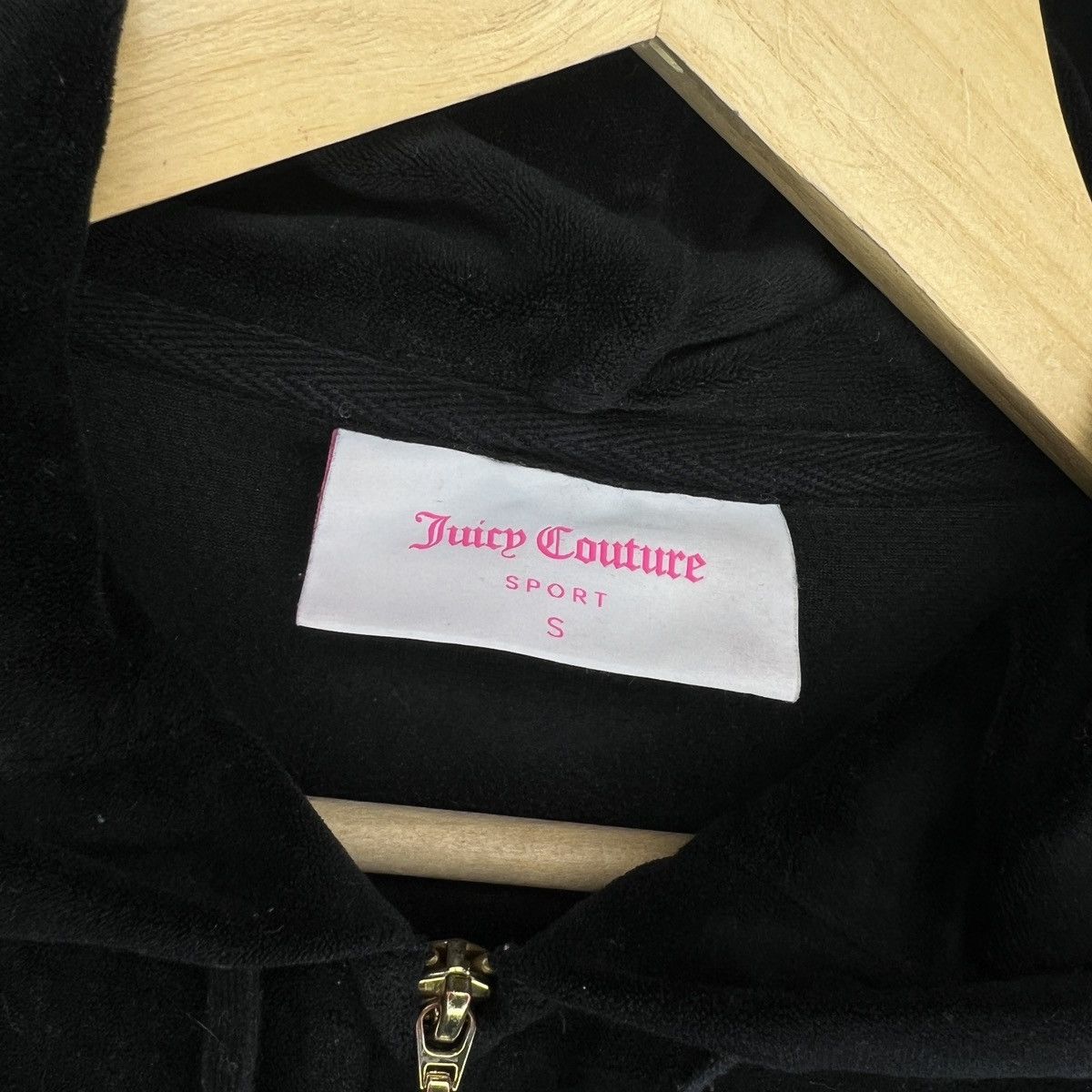 Juicy Couture Jeans × Vintage Juicy Couture vintage zip-up hoodie zipper Size US S / EU 44-46 / 1 - 5 Thumbnail