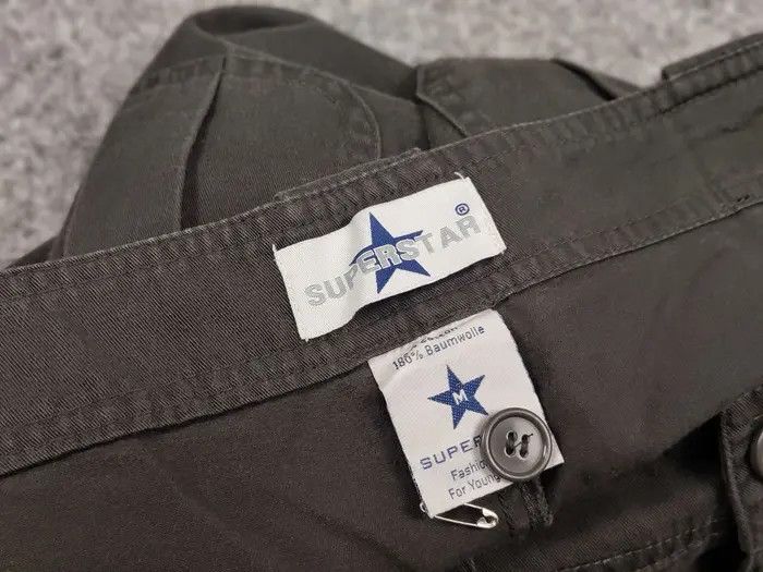 Japanese Brand Vintage 90's Japanese Baggy Multi Pocket Cargo pants Womens Size 32" / US 10 / IT 46 - 8 Thumbnail