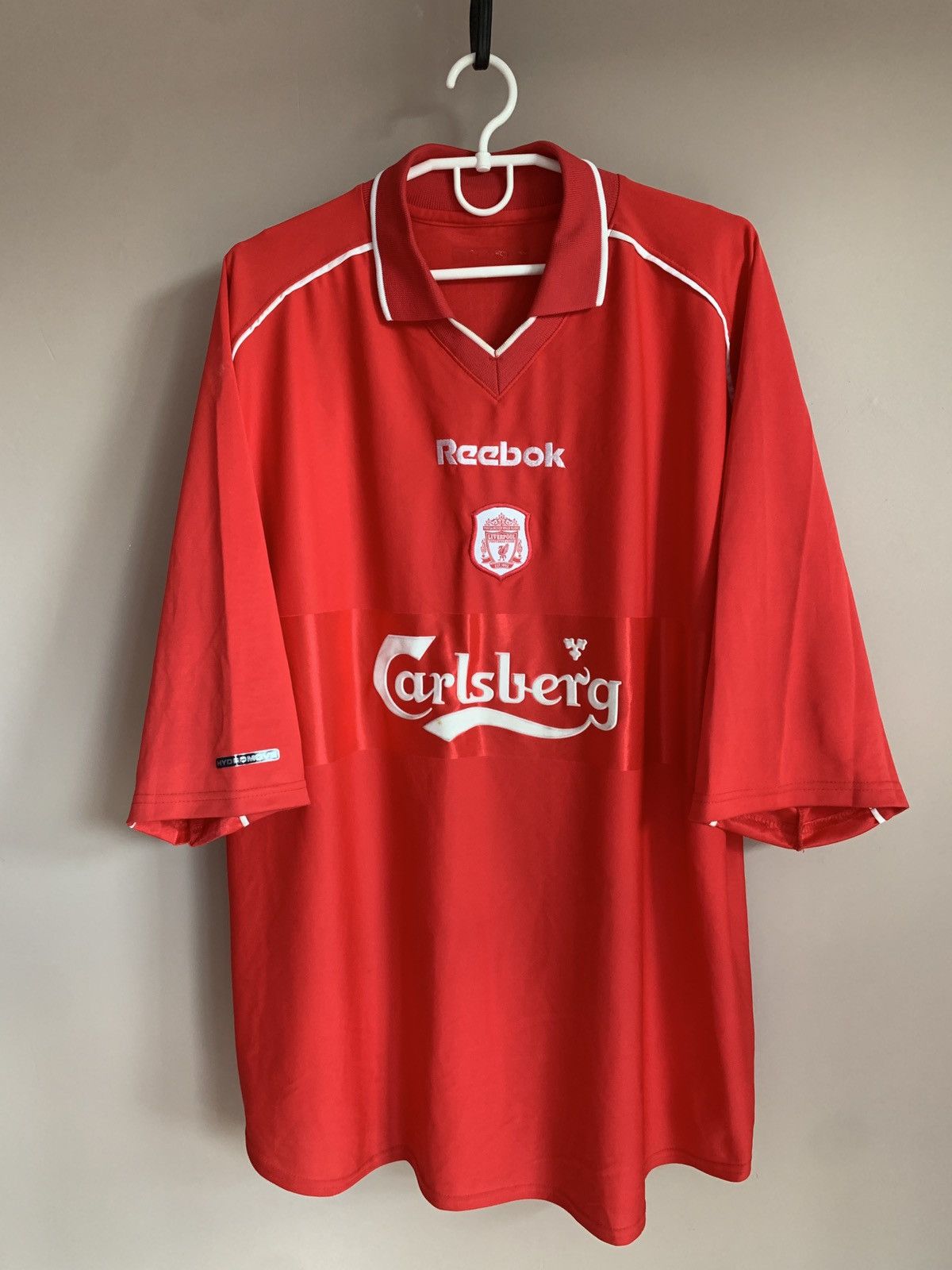 Reebok Liverpool 2001 Home Football Shirt Reebok Vintage Jersey XXL Size US XXL / EU 58 / 5 - 1 Thumbnail