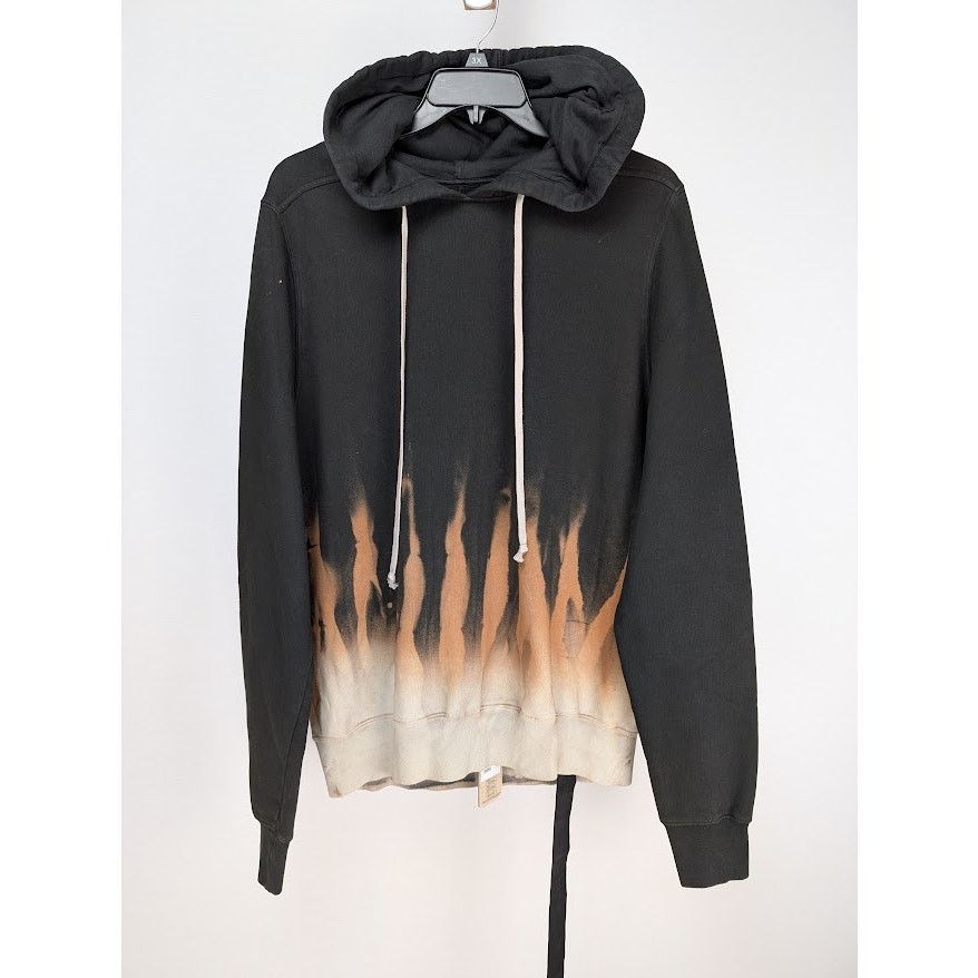 Rick Owens o1rshd1 Oversize Hoodie in Black/Terra Size US M / EU 48-50 / 2 - 1 Thumbnail