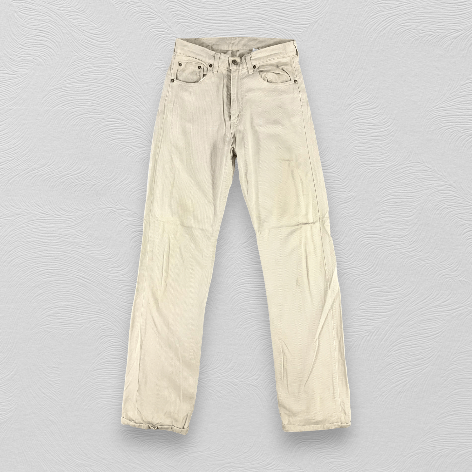 image of 90's Levis 512 Jeans Slim Taper Denim Kj849 in Khaki, Men's (Size 28)