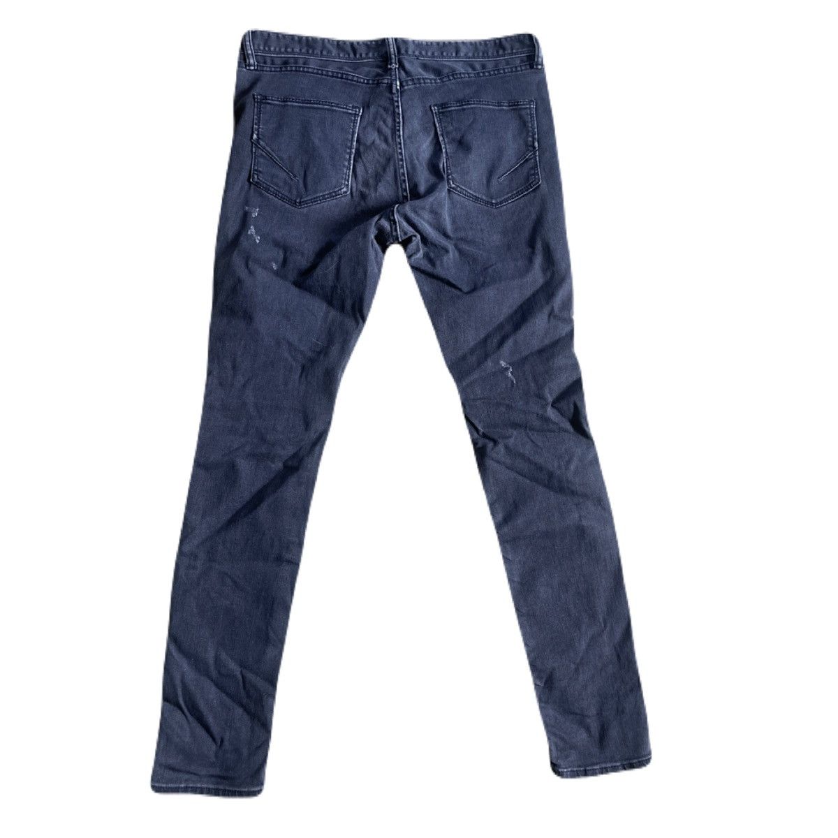If Six Was Nine 2000s FUGA Vkei Distressed Skinny Jeans Japanese archive Size US 31 - 4 Thumbnail