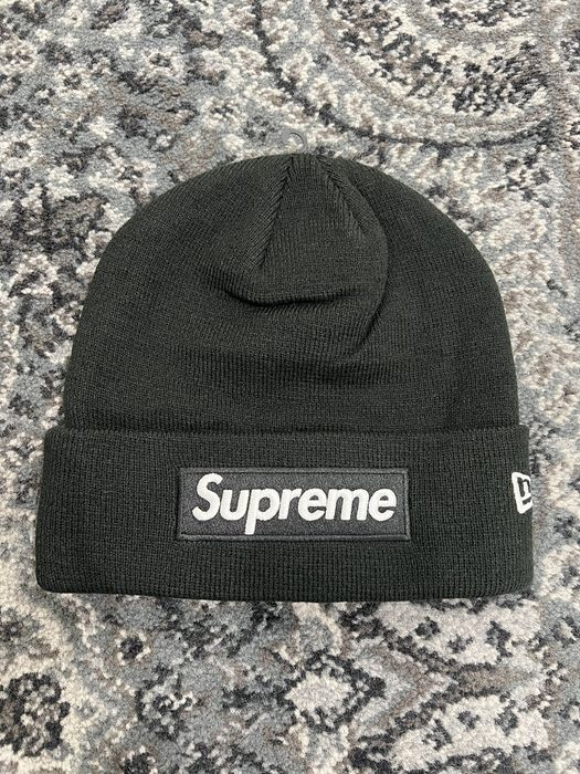 Supreme SUPREME BOX LOGO BEANIE (BLACK) FW'21 | Grailed