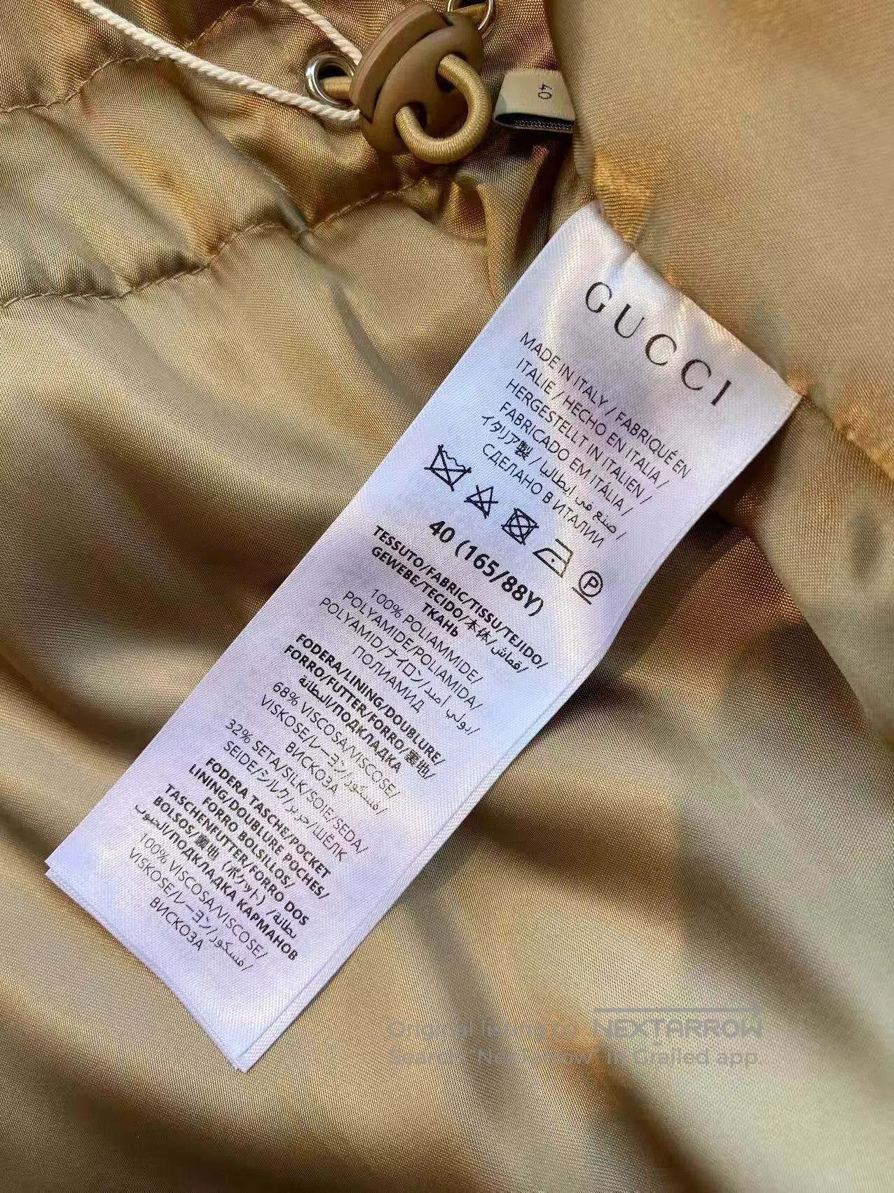 Gucci Guicci Full print of old flower coat| Size XS / US 0-2 / IT 36-38 - 5 Thumbnail