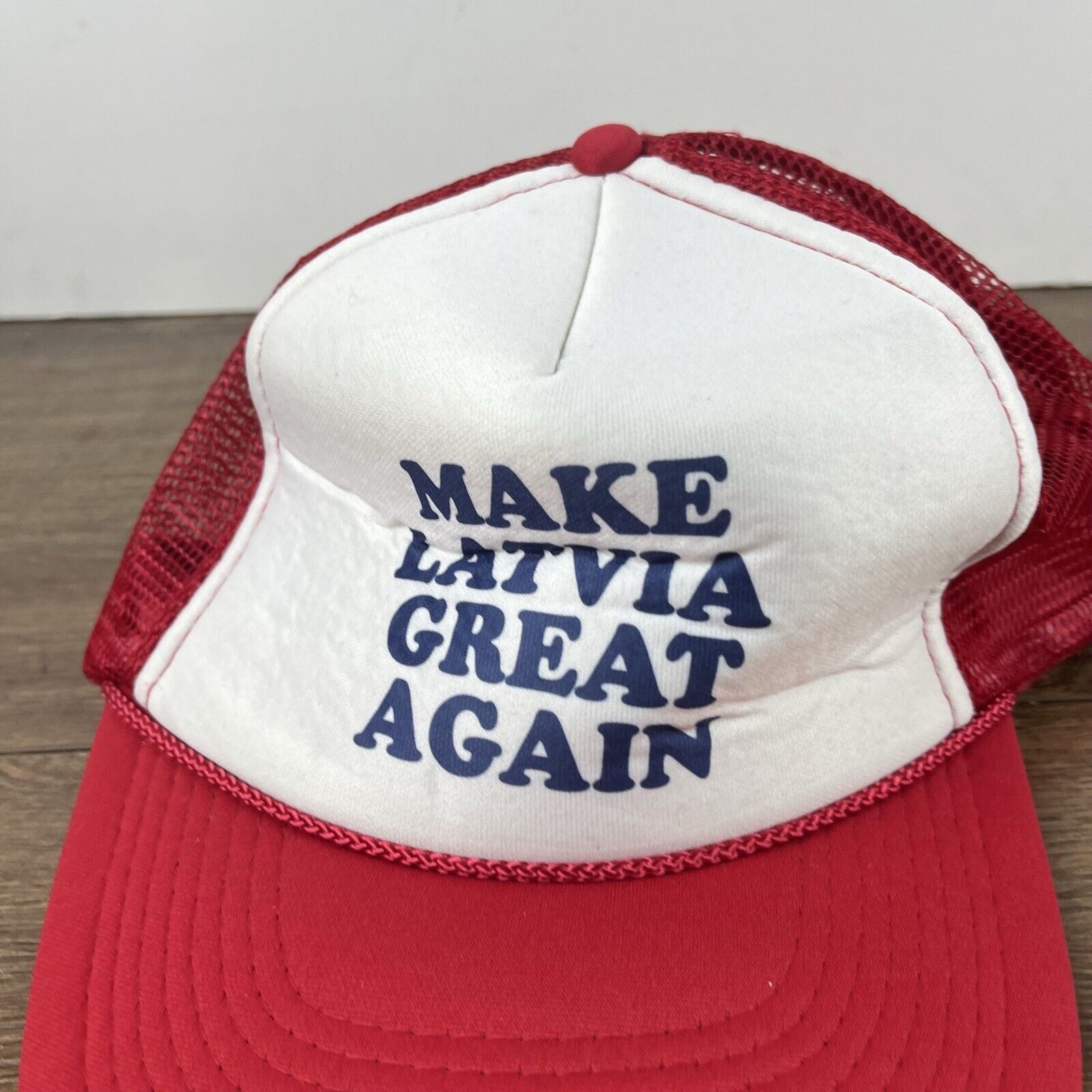 Other Latvia Hat Make Latvia Great Again Hat Adjustable Hat Red Ha Size ONE SIZE - 7 Thumbnail