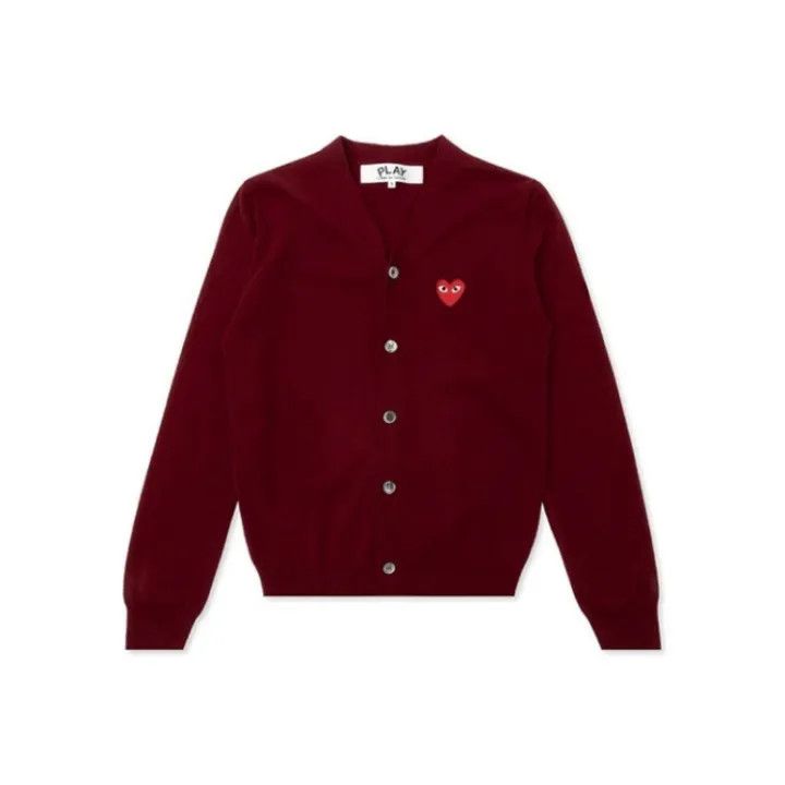 Comme des Garcons Comme Des Garcons Play Knit Cardigan for Men 0079 Size US M / EU 48-50 / 2 - 1 Thumbnail