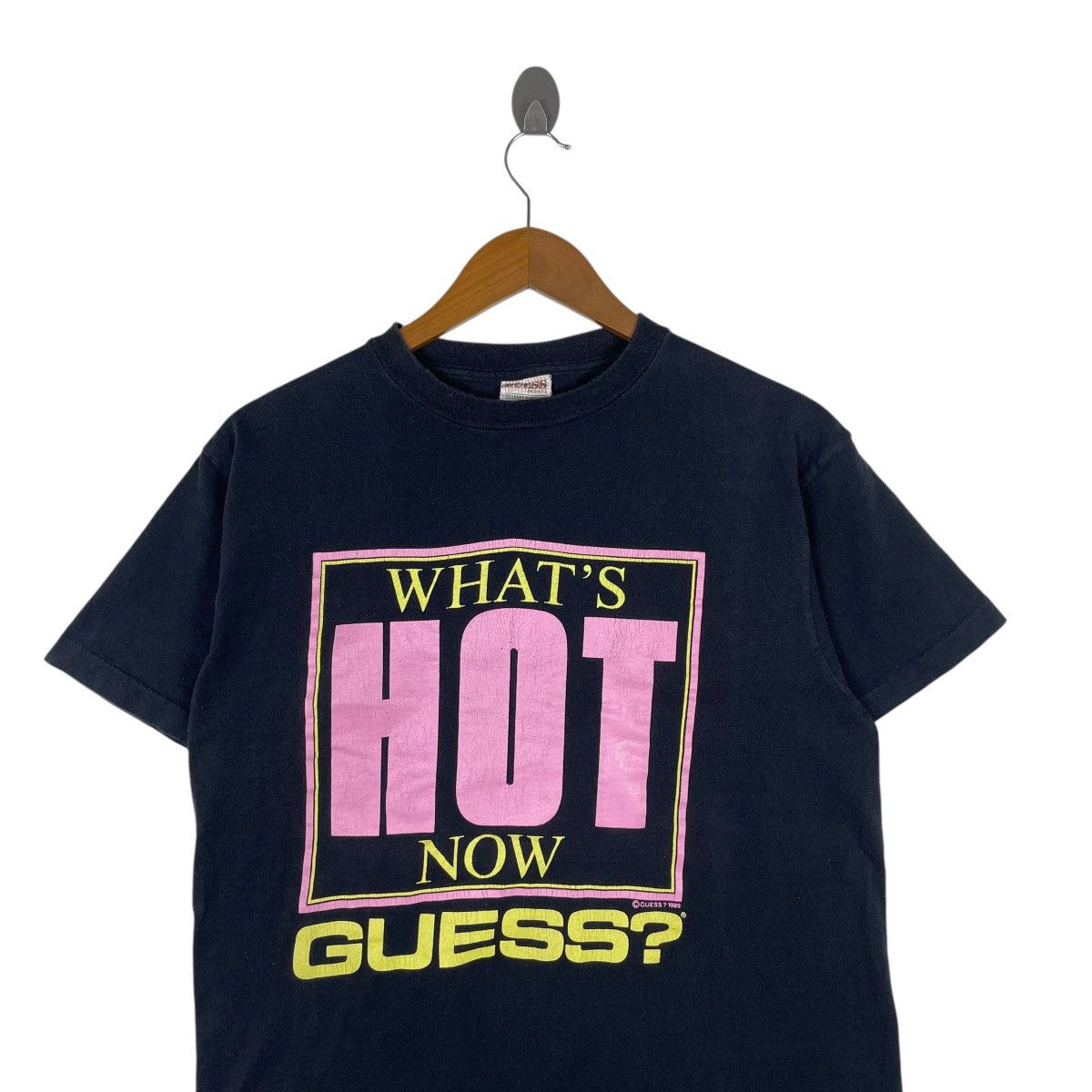 Guess × Vintage Vintage 80s 90s GUESS Georges Marciano Tee Shirt Size US S / EU 44-46 / 1 - 2 Thumbnail