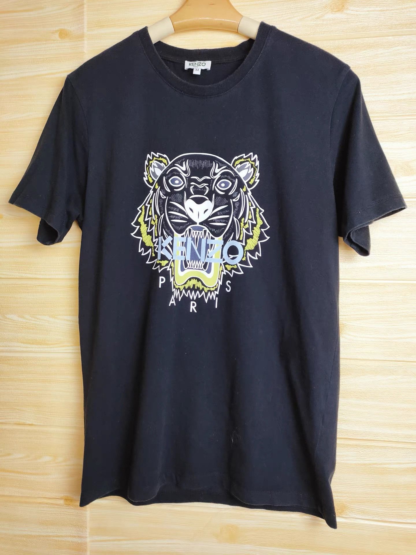Kenzo KENZO Men's Black Short Sleeve T-shirt K29 Size US M / EU 48-50 / 2 - 1 Thumbnail