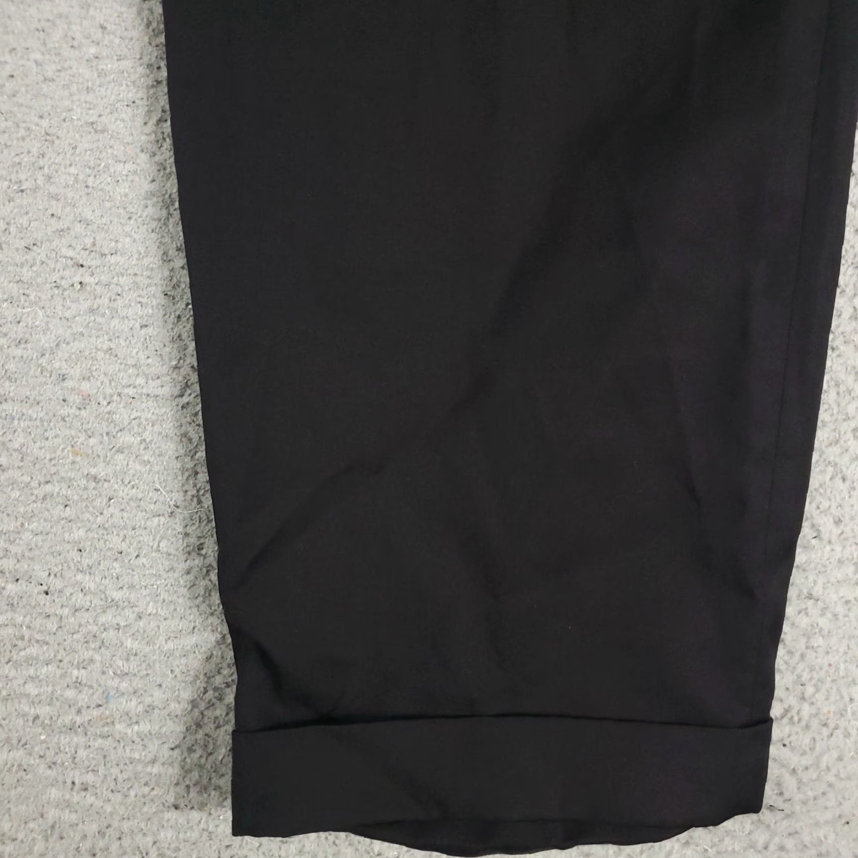 Zanella VINTAGE Zanella Mens Dress Pants 38 Black Wool Pleated Business Formal Cuffed Trousers Italy Size US 38 / EU 54 - 6 Thumbnail