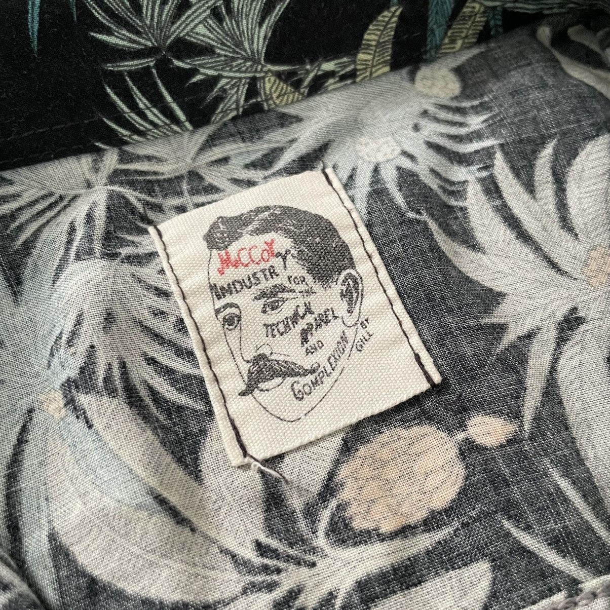 Japanese Brand The Real McCoy Hawaiian Shirt Botanical Printed Casual Size US M / EU 48-50 / 2 - 5 Thumbnail