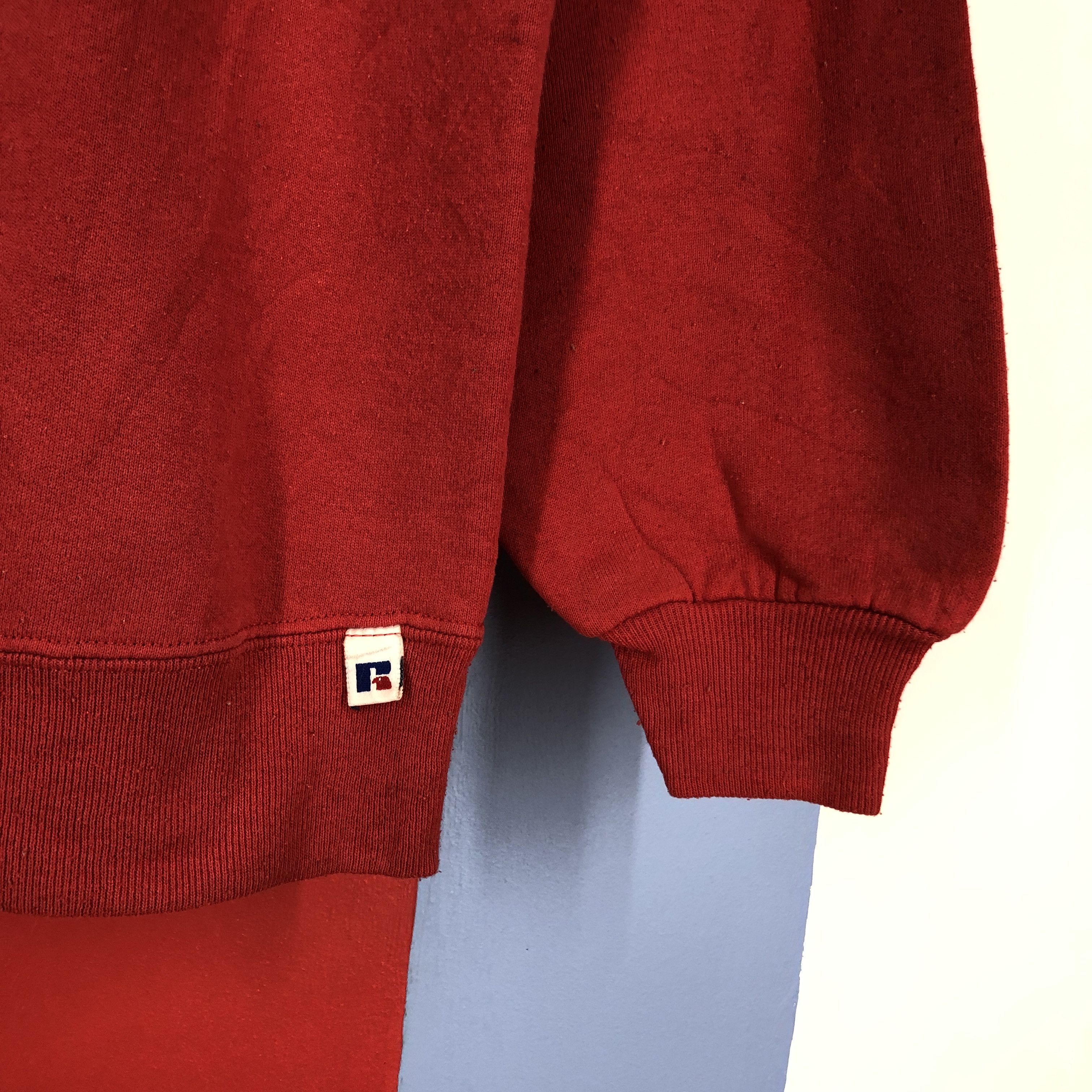 Russell Athletic 90s Vintage RUSSELL RUGBY Crew Neck Sweatshirt #1063/AK Size US M / EU 48-50 / 2 - 5 Thumbnail