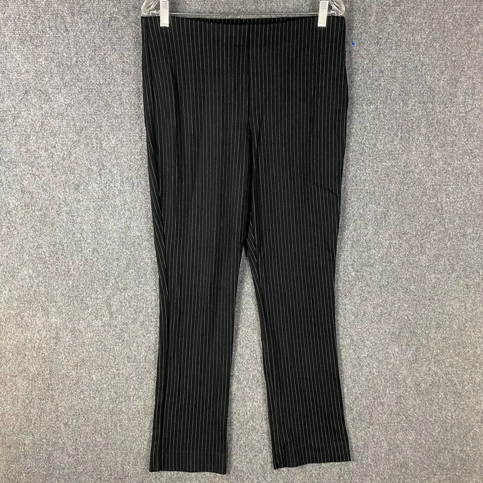Chicos Chico's Pants Women's Size 10R Pull On Stretch Striped Size 34" / US 12 / IT 48 - 1 Thumbnail