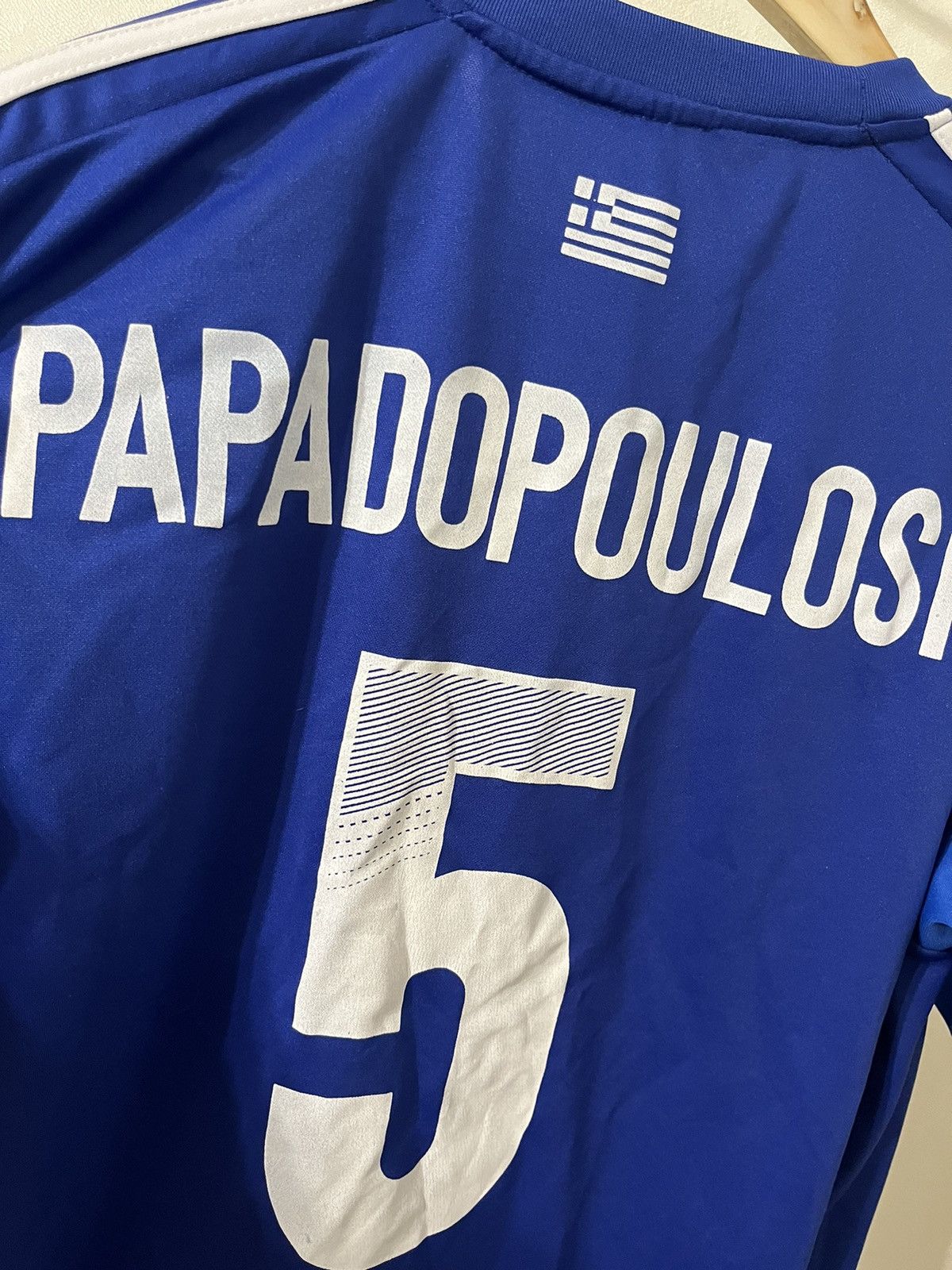 Other Greece Vintage Jersey #9 Papadopoulosk Size US XL / EU 56 / 4 - 6 Thumbnail