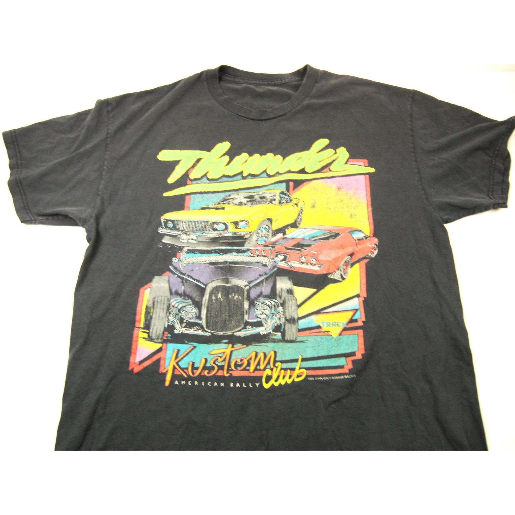 Other Vintage 1984 Thunder Kustom Club Graphic T-Shirt, Black, Siz Size US L / EU 52-54 / 3 - 1 Thumbnail