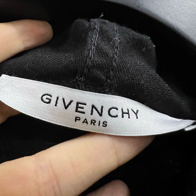 Givenchy Givenchy Black Labeled Logo Half Zip Hoodie Size US XS / EU 42 / 0 - 3 Thumbnail