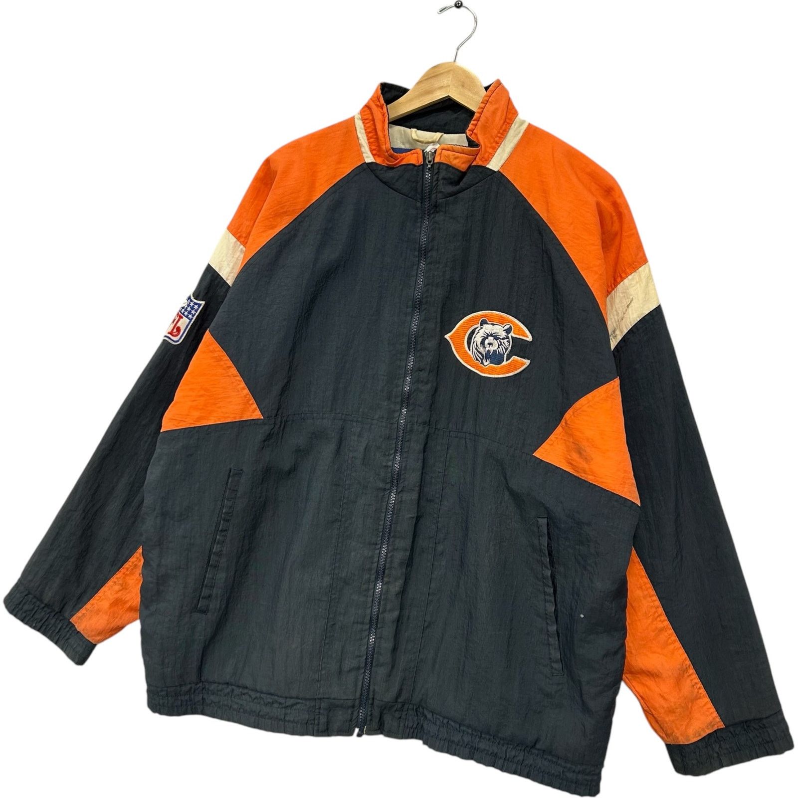 Apex Vintage Apex One Chicago Bears NFL Full Zip Light Jacket XL Size US XL / EU 56 / 4 - 3 Thumbnail