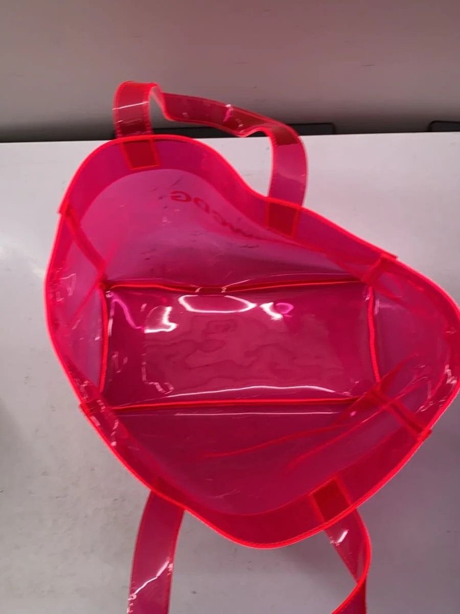 Comme des Garcons × Junya Watanabe JWCDG PVC Transparent Tote Bag Size ONE SIZE - 4 Thumbnail