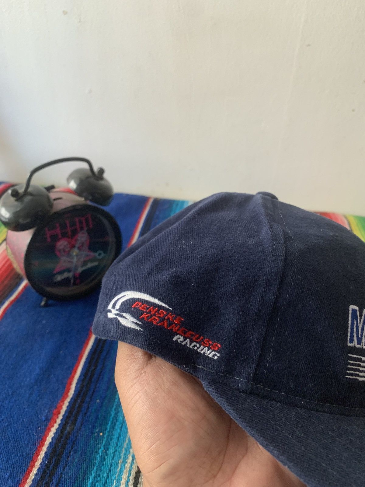 NASCAR × Section 8 Vintage Mobil 1 Racing Trucker Cap Hat Size ONE SIZE - 8 Thumbnail