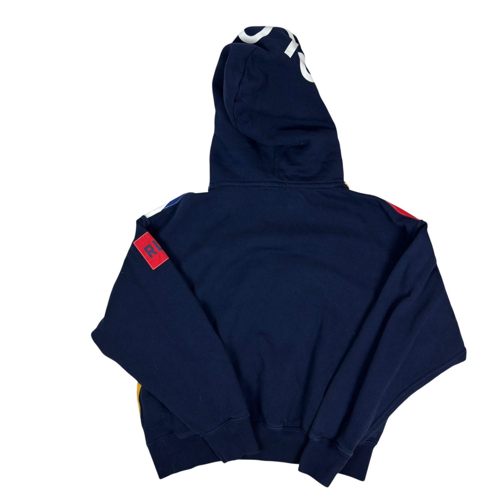 Polo Ralph Lauren Polo Ralph Lauren Women's Multi Signal Flag Fleece Hoodie S Size S / US 4 / IT 40 - 7 Thumbnail