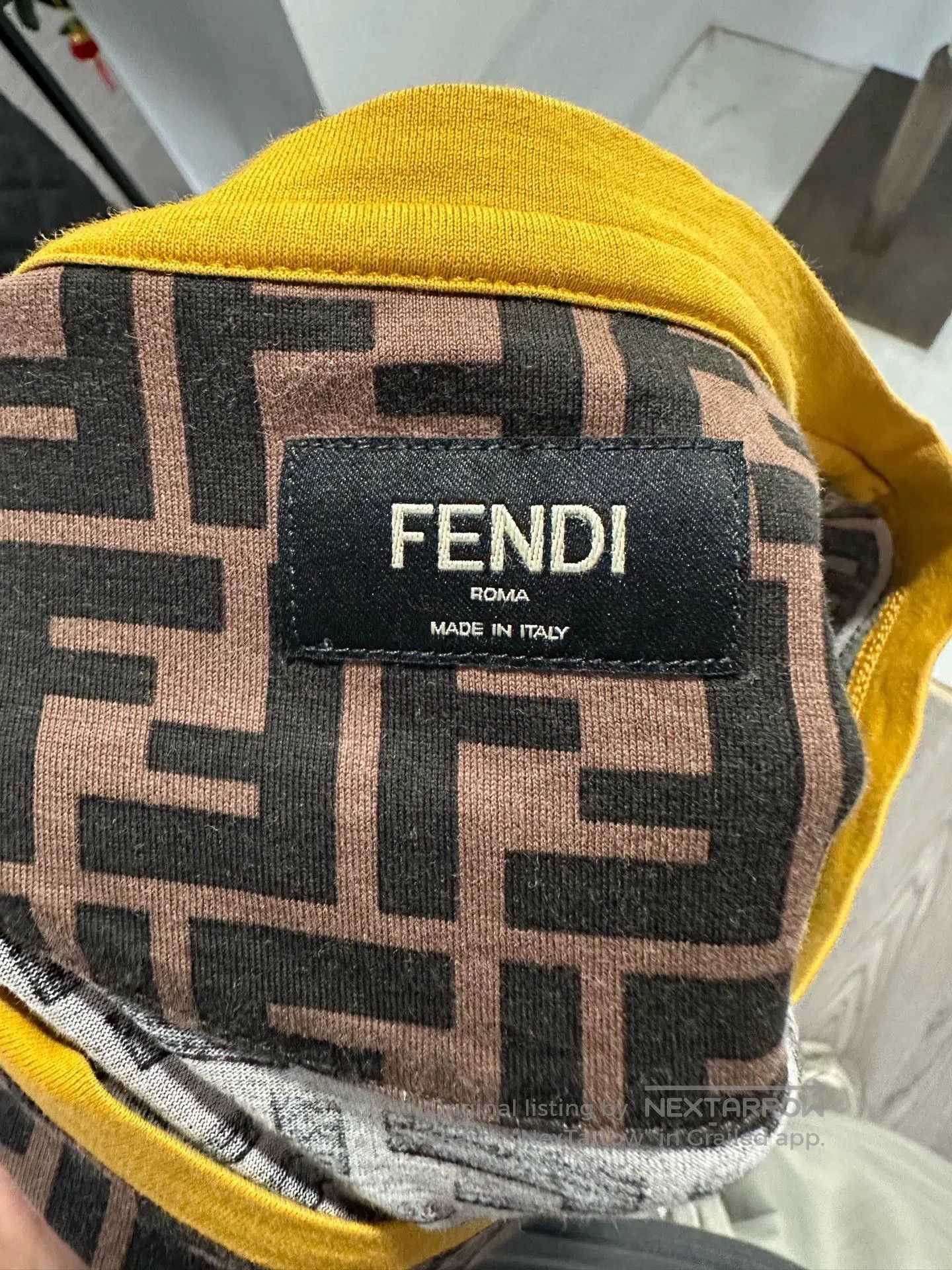 Fendi Fendi FF Print Short Sleeve Top. Size US L / EU 52-54 / 3 - 3 Thumbnail