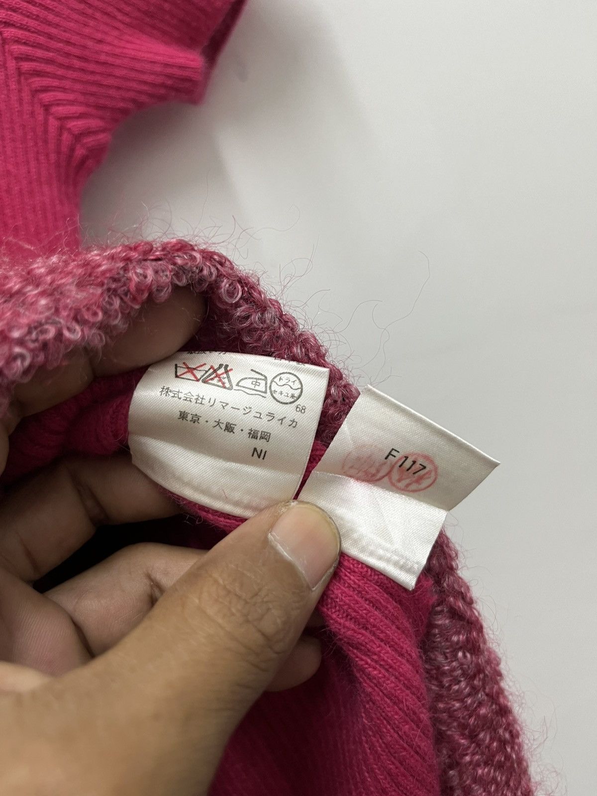 Balenciaga Balenciaga Paris La Mode Mohair Knitwear Dress Pink Size 38 Size XS / US 0-2 / IT 36-38 - 10 Thumbnail