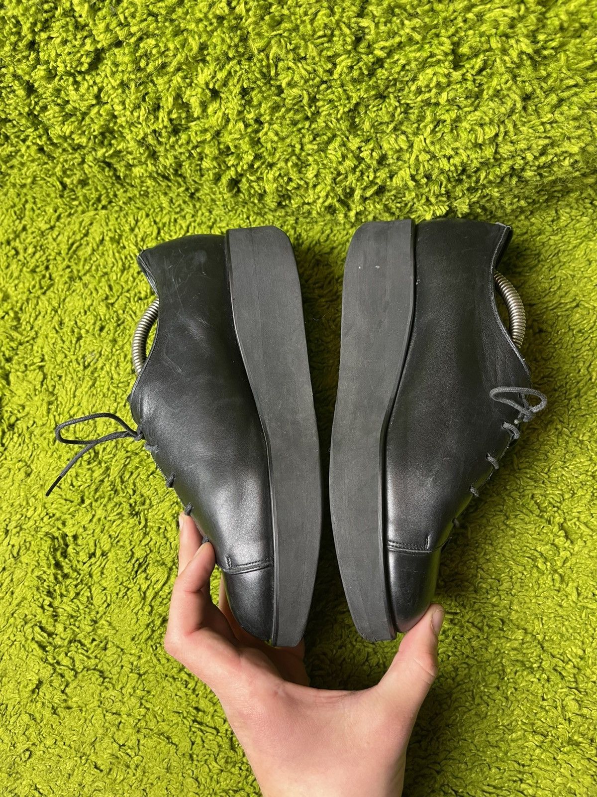 Yohji Yamamoto Yohji Yamamoto Y’s leather platforms shoes Size US 7 / IT 37 - 4 Thumbnail