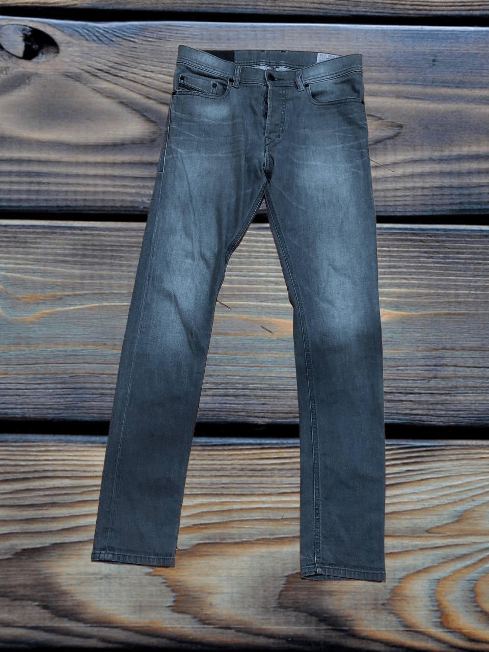 Diesel TEPPHAR DIESEL Y2K Distressed jeans gray Vintage Size US 30 / EU 46 - 1 Thumbnail