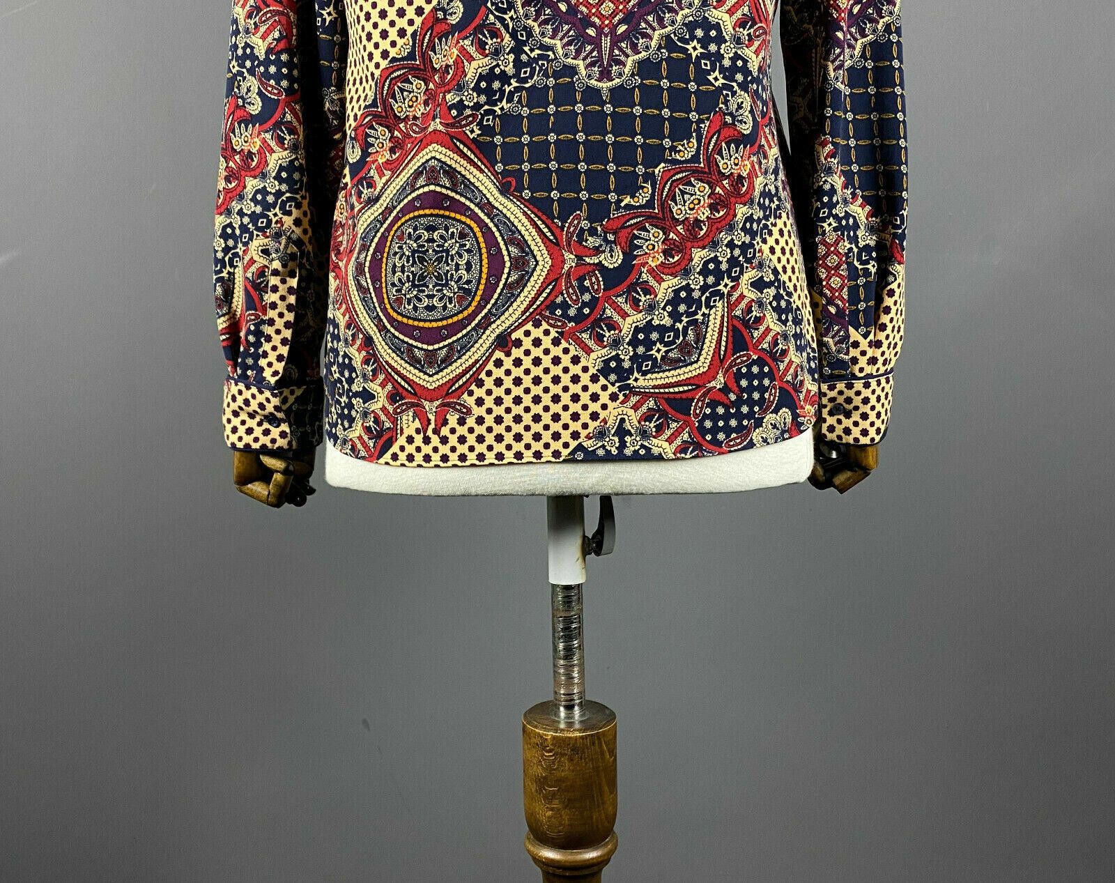 Kokaine Kookai Multicoloured Geometric Polyester Shirt Size 40 Size M / US 6-8 / IT 42-44 - 7 Thumbnail