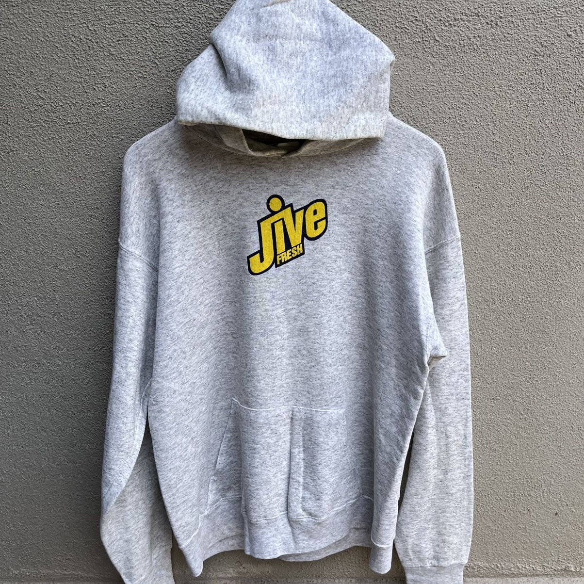 Freshjive Vintage rare 90s FRESHJIVE hoodie raw vibes Size US L / EU 52-54 / 3 - 3 Thumbnail