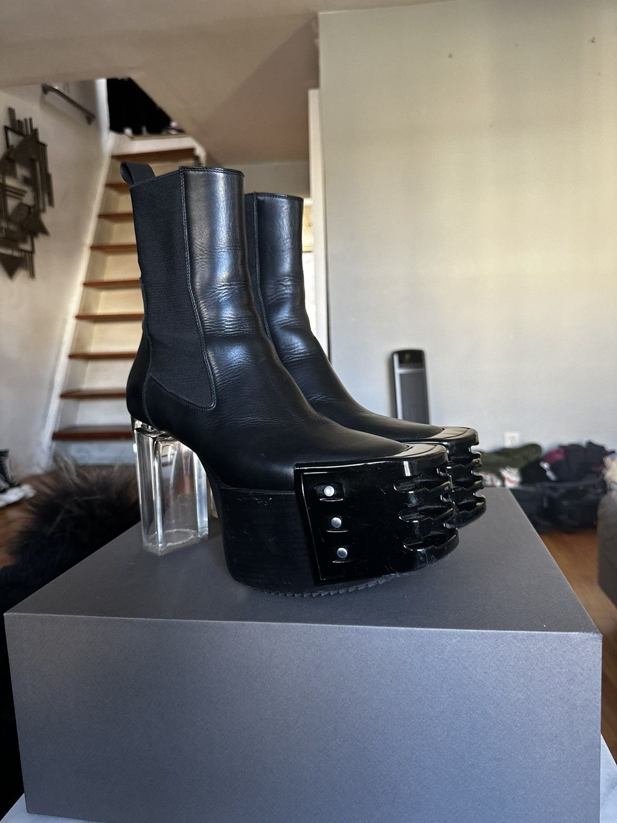 Rick Owens Rick Owens Runway Grill Kiss Boots 41 | Grailed