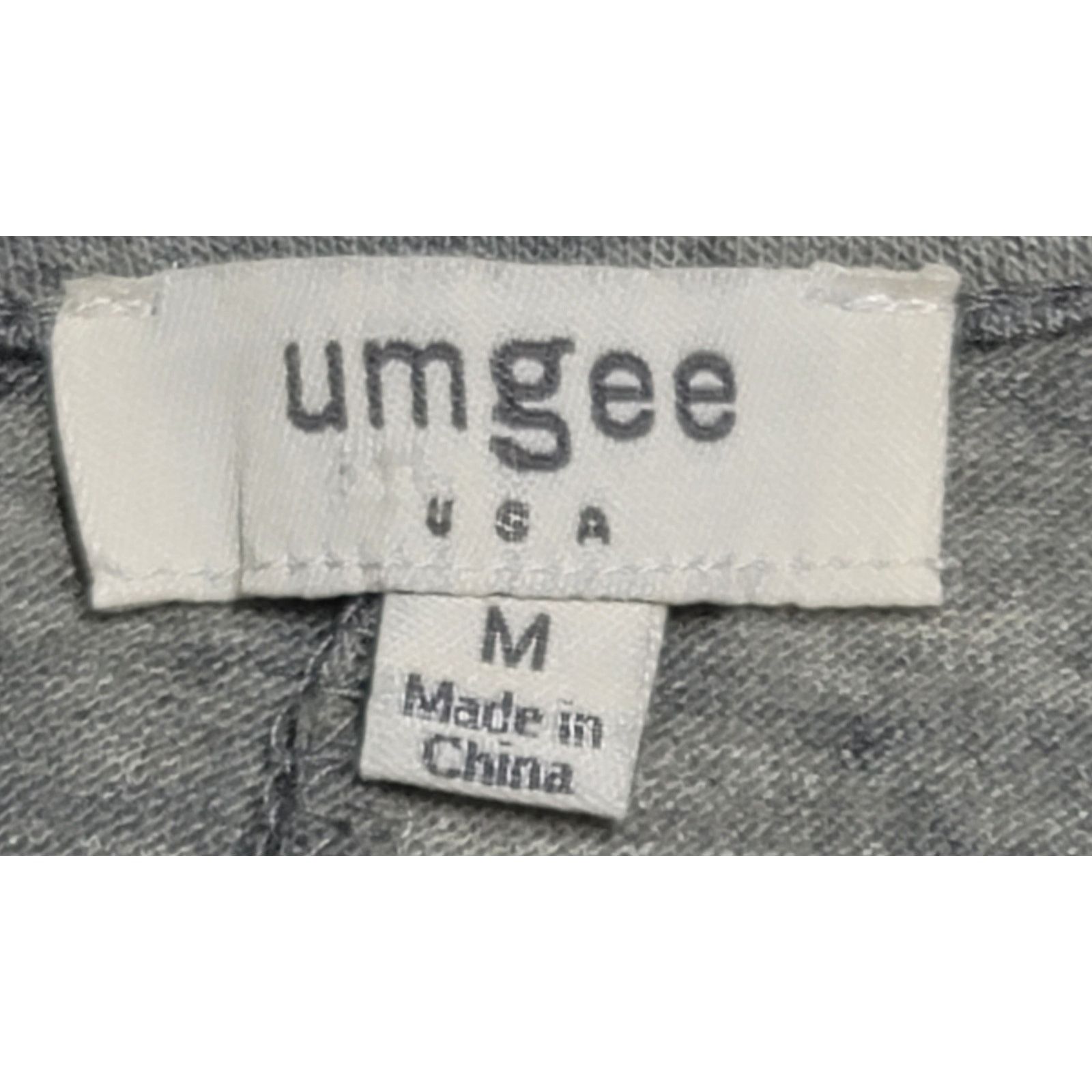 Other Umgee Gray Heathered Layered Hem Scoop Neck Medium Size M / US 6-8 / IT 42-44 - 3 Thumbnail