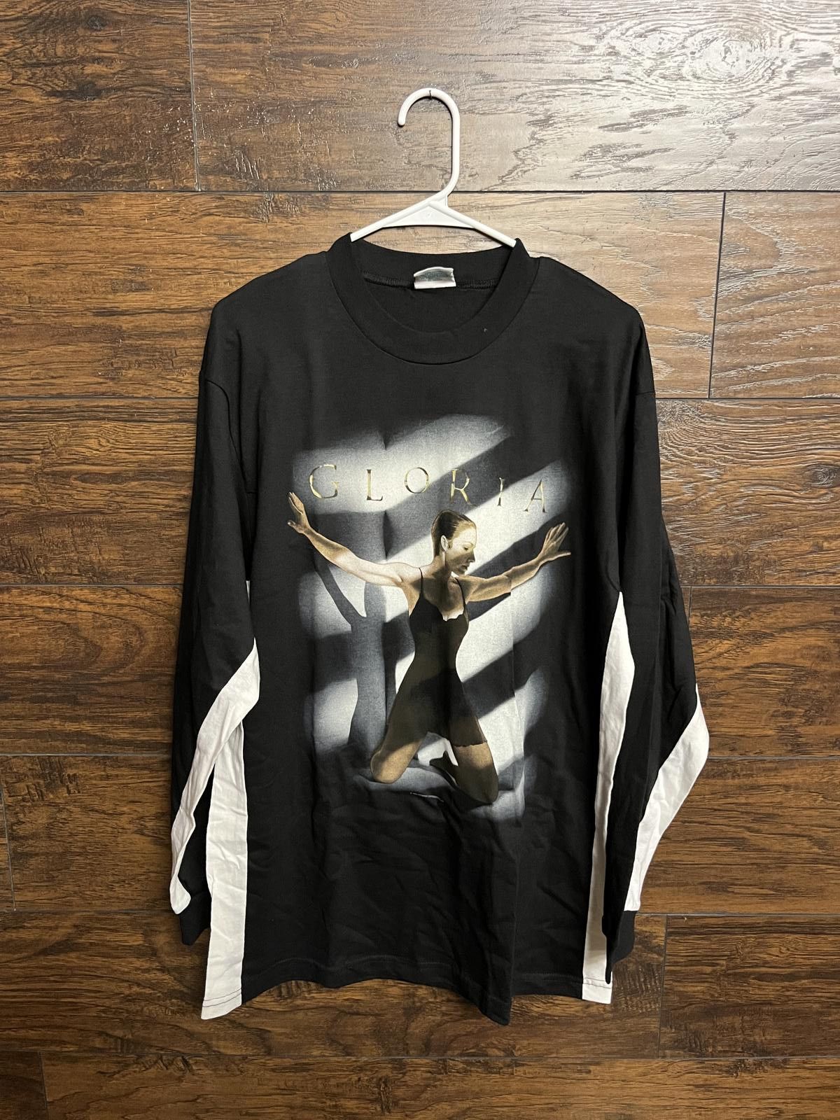 Designer Vintage Gloria Estefan Long Sleeve Tee - Album Desitny Promo Size US L / EU 52-54 / 3 - 1 Thumbnail