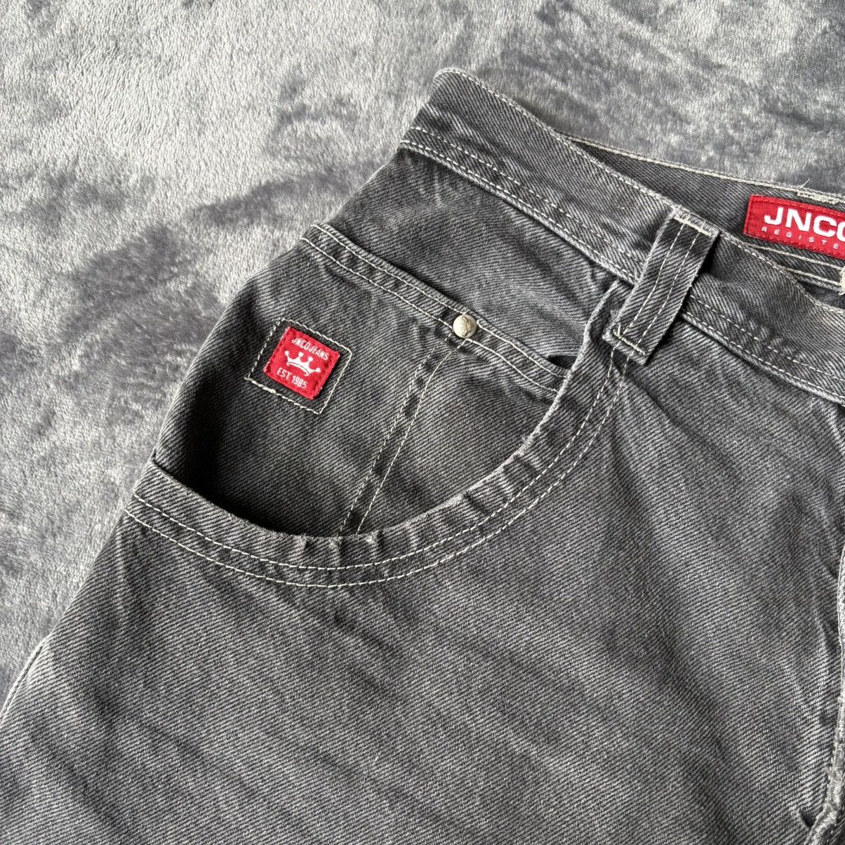 JNCO BURNING BLUE CROWN JNCO JORT Size US 32 / EU 48 - 9 Thumbnail