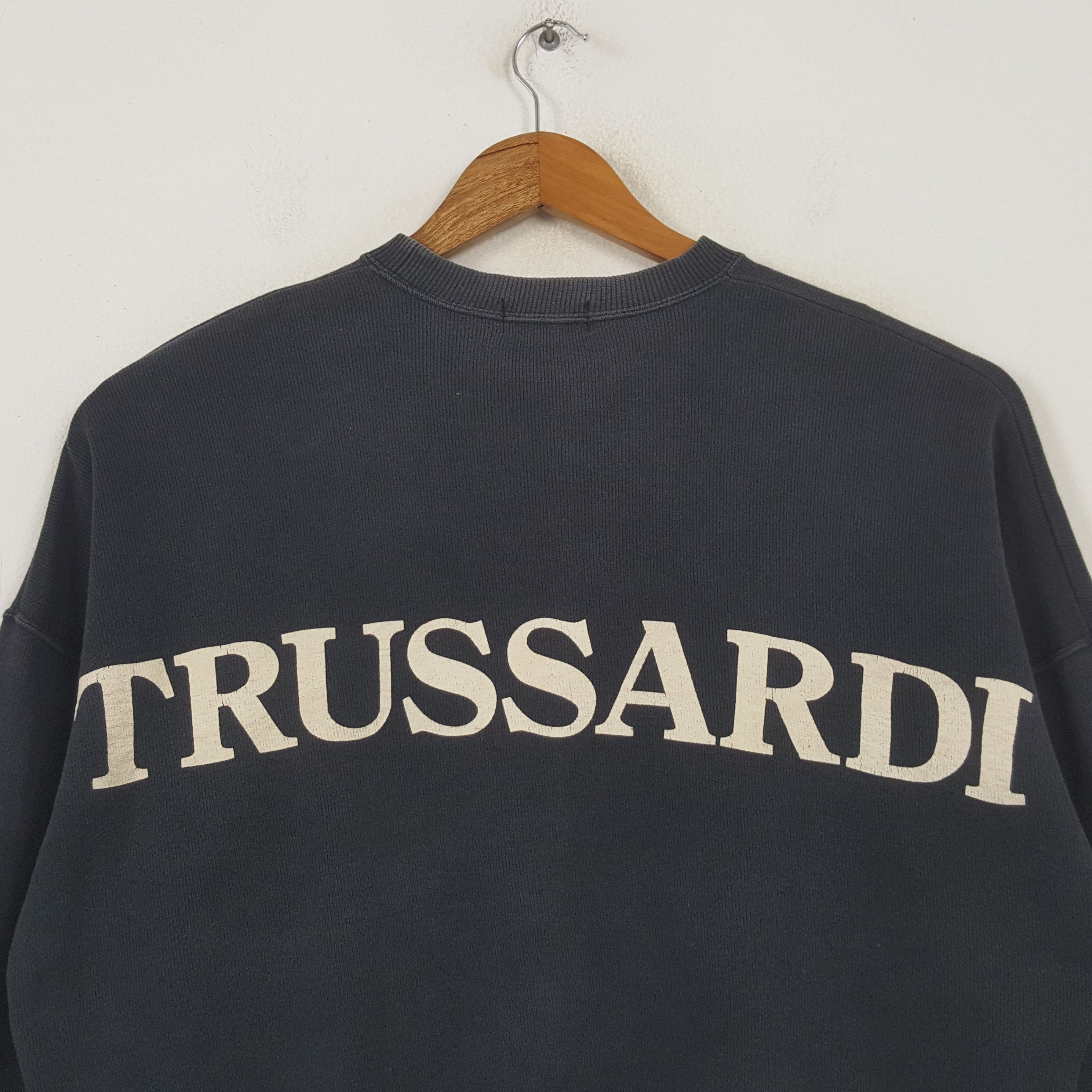 Trussardi Vintage Trussardi Italian Fashion Brand Sweatshirt 33 Size US XL / EU 56 / 4 - 2 Thumbnail