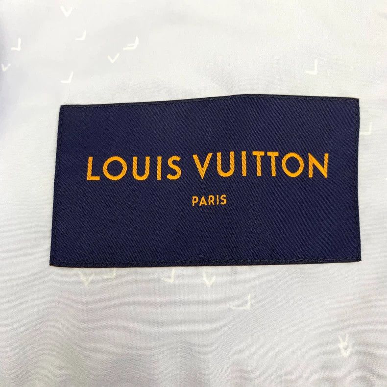 Louis Vuitton Louis Vuitton 22 Blue Letter Checkerboard Full Print Hoode Size US S / EU 44-46 / 1 - 5 Thumbnail