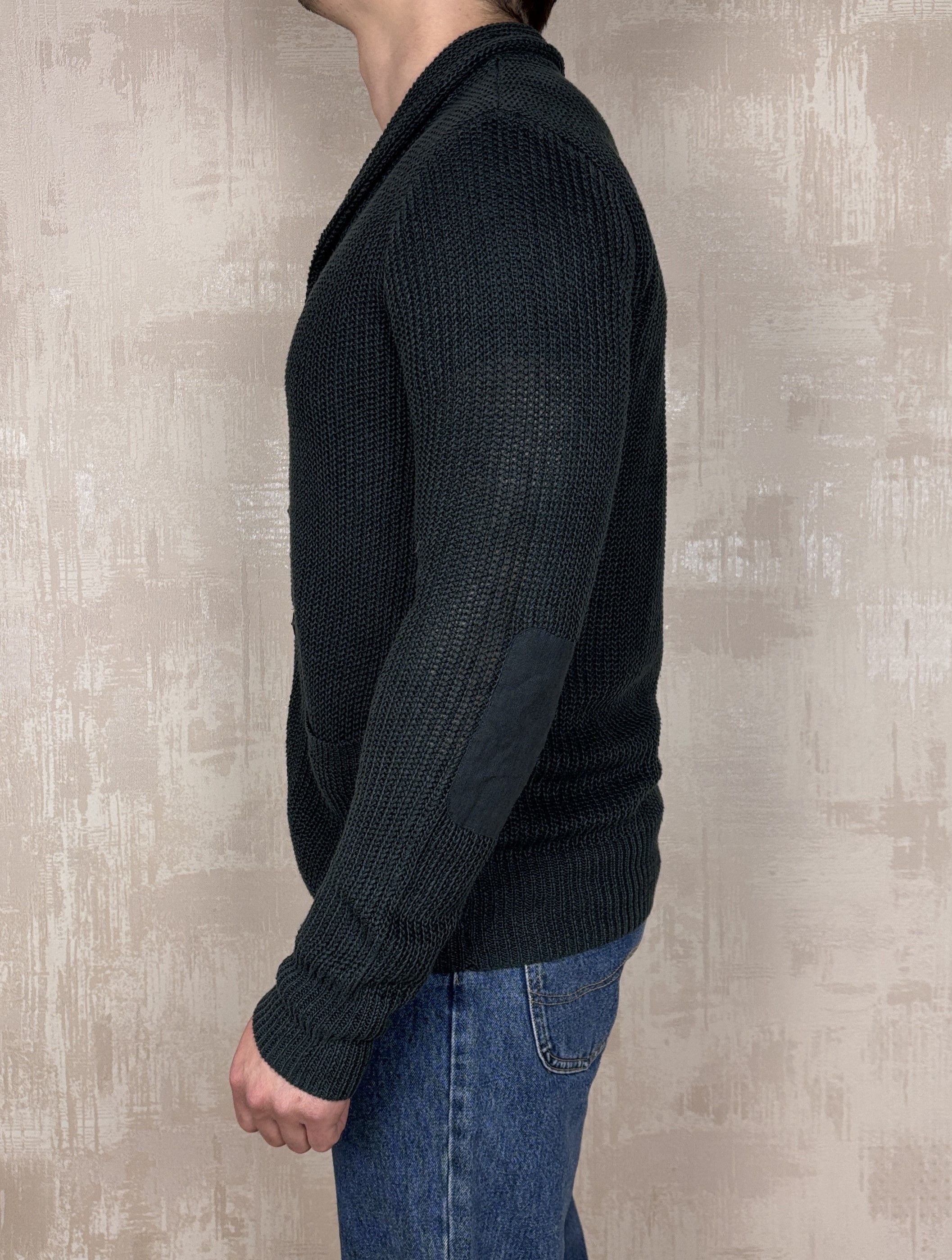 John Varvatos John Varvatos U.S.A. Linen Shawl Collar Cardigan Sweater Size US L / EU 52-54 / 3 - 9 Thumbnail