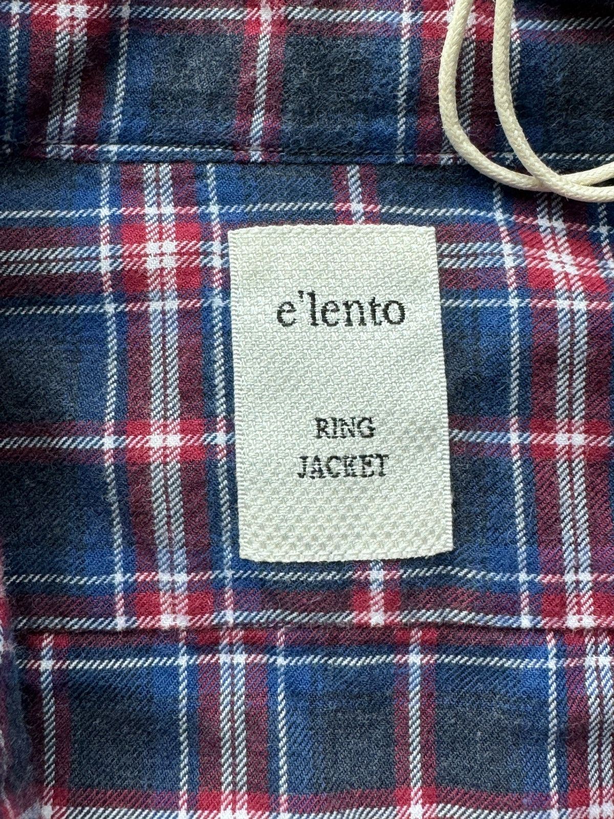 Ring Jacket Elento by Ring Jacket Japan Made Mens Cotton Check Shirt Size US S / EU 44-46 / 1 - 3 Thumbnail