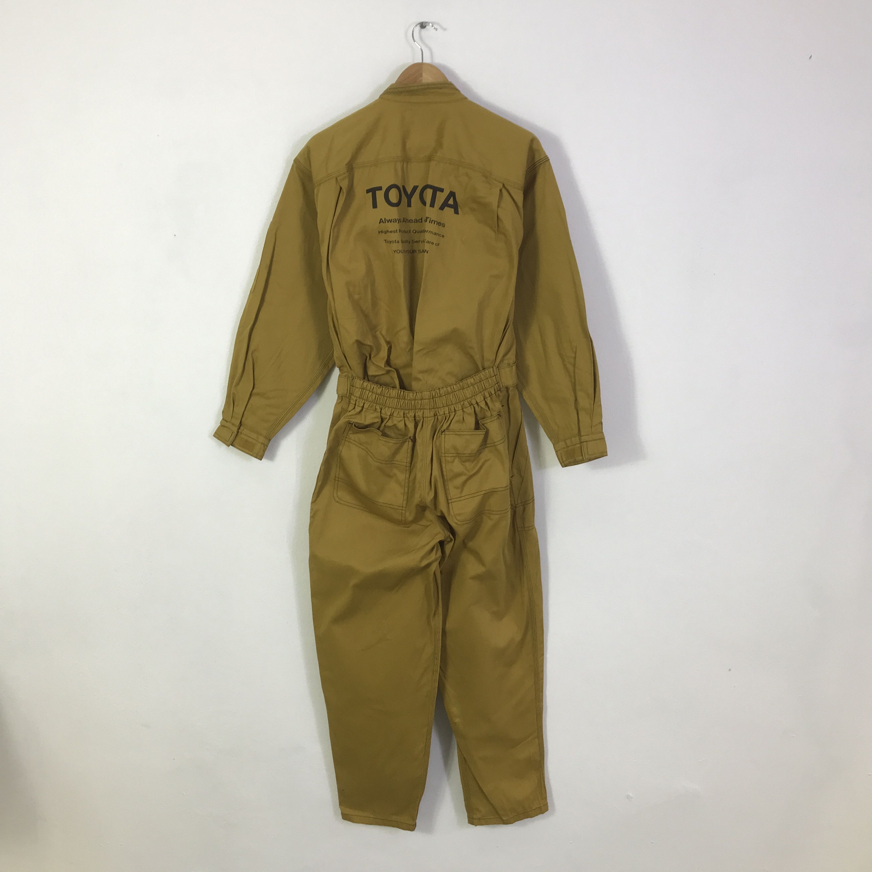Japanese Brand Vtg Toyota racing coverall Jacket K99B1 Size US L / EU 52-54 / 3 - 1 Thumbnail