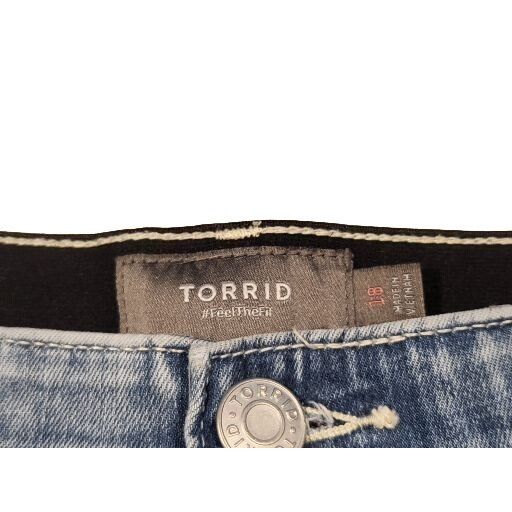 Torrid Torrid Feel The Fit Jeans Women Sz 18 Blue Denim Straight Le Size 40" / US 18 - 5 Thumbnail