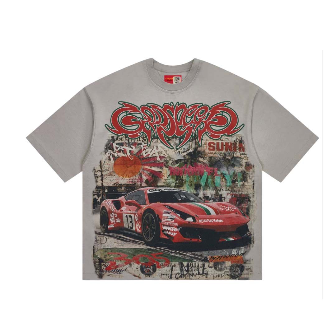 Godspeed 305 Superrun Grey Tee Size US S / EU 44-46 / 1 - 1 Thumbnail