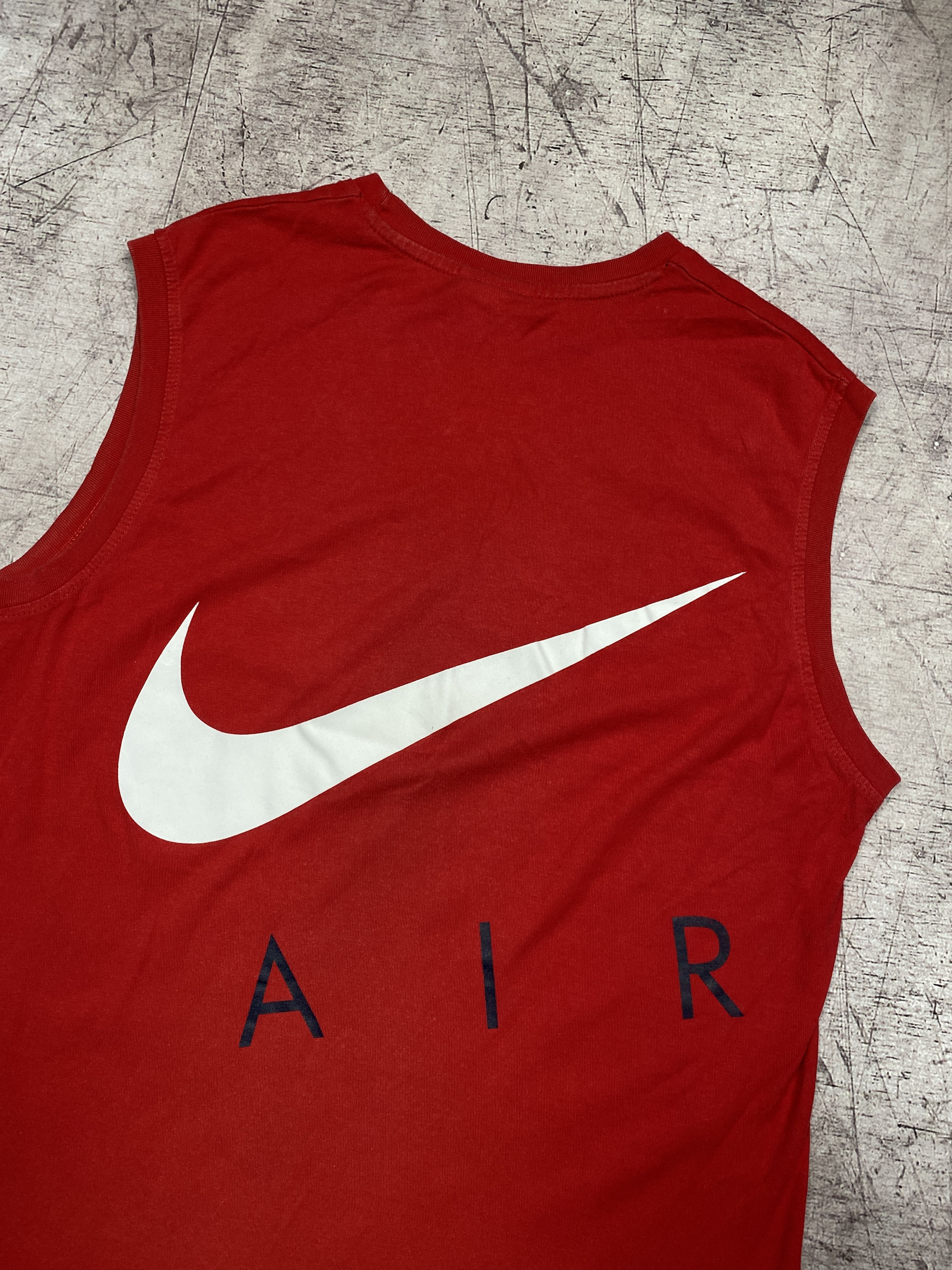 Nike × Vintage Nike Air Mens Sleveless T-Shirt Size US M / EU 48-50 / 2 - 2 Thumbnail