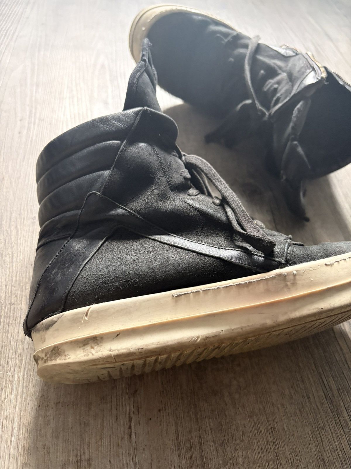 Rick Owens 2013 Rick Owen’s Geobasket blistered lamb Size US 6 / EU 39 - 3 Thumbnail