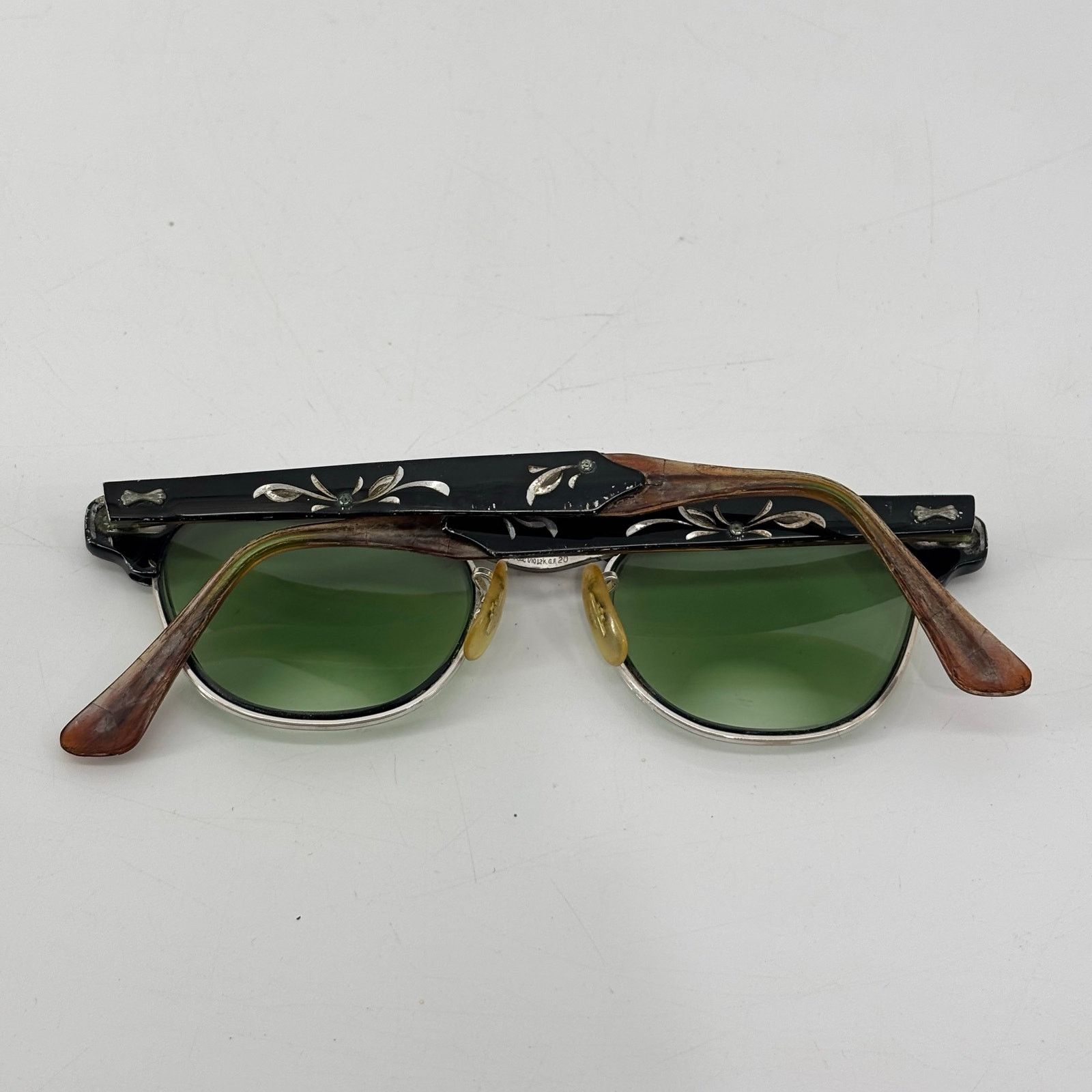 Vintage Vintage Eyewear 50s 60s Shuron Ronsir Browline Eyeglasses Size ONE SIZE - 20 Thumbnail