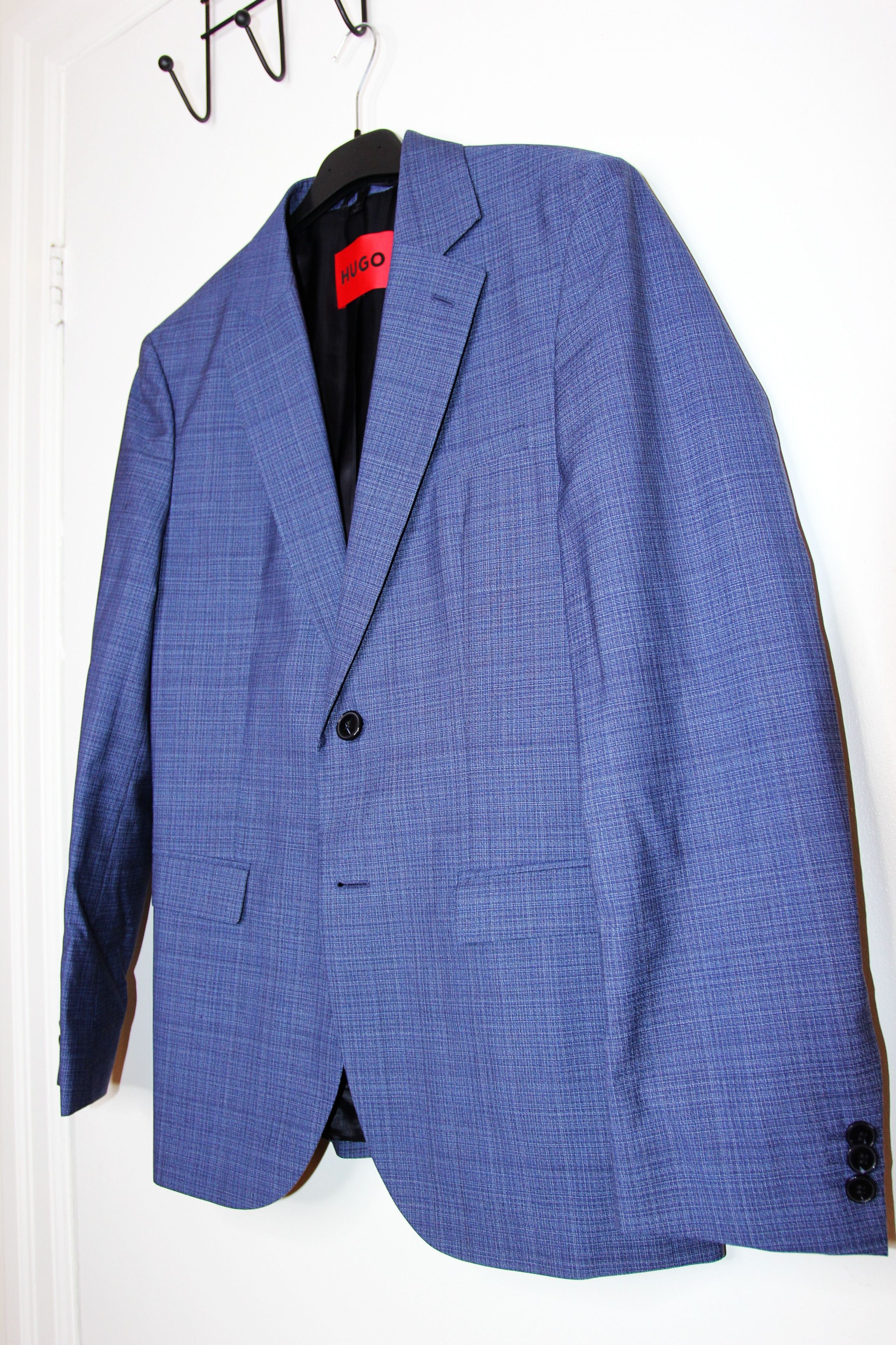 Hugo Boss BNWT AW25 HUGO BOSS MIDNIGHT BLUE END ON END JACKET 38R Size 38R - 5 Thumbnail