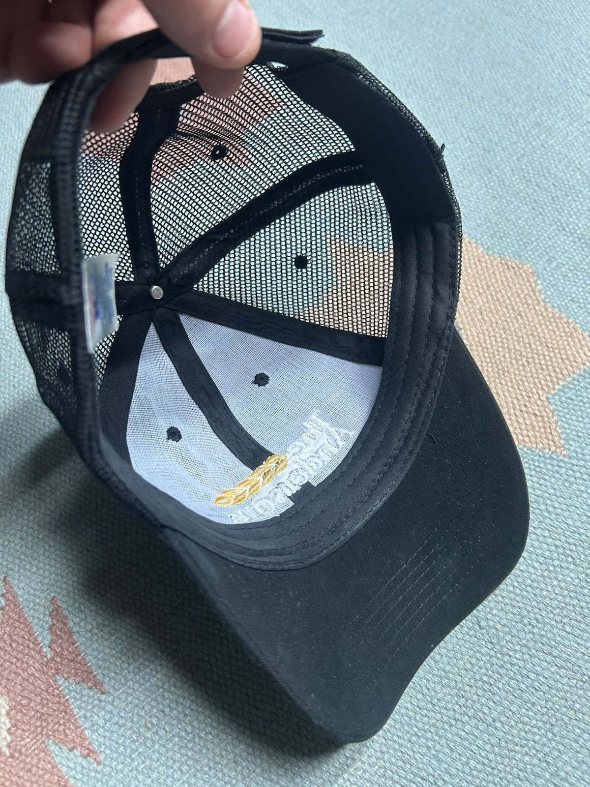 Vintage Vtg strap hat trucker The Andersons farm seed grain elevator Size ONE SIZE - 6 Thumbnail